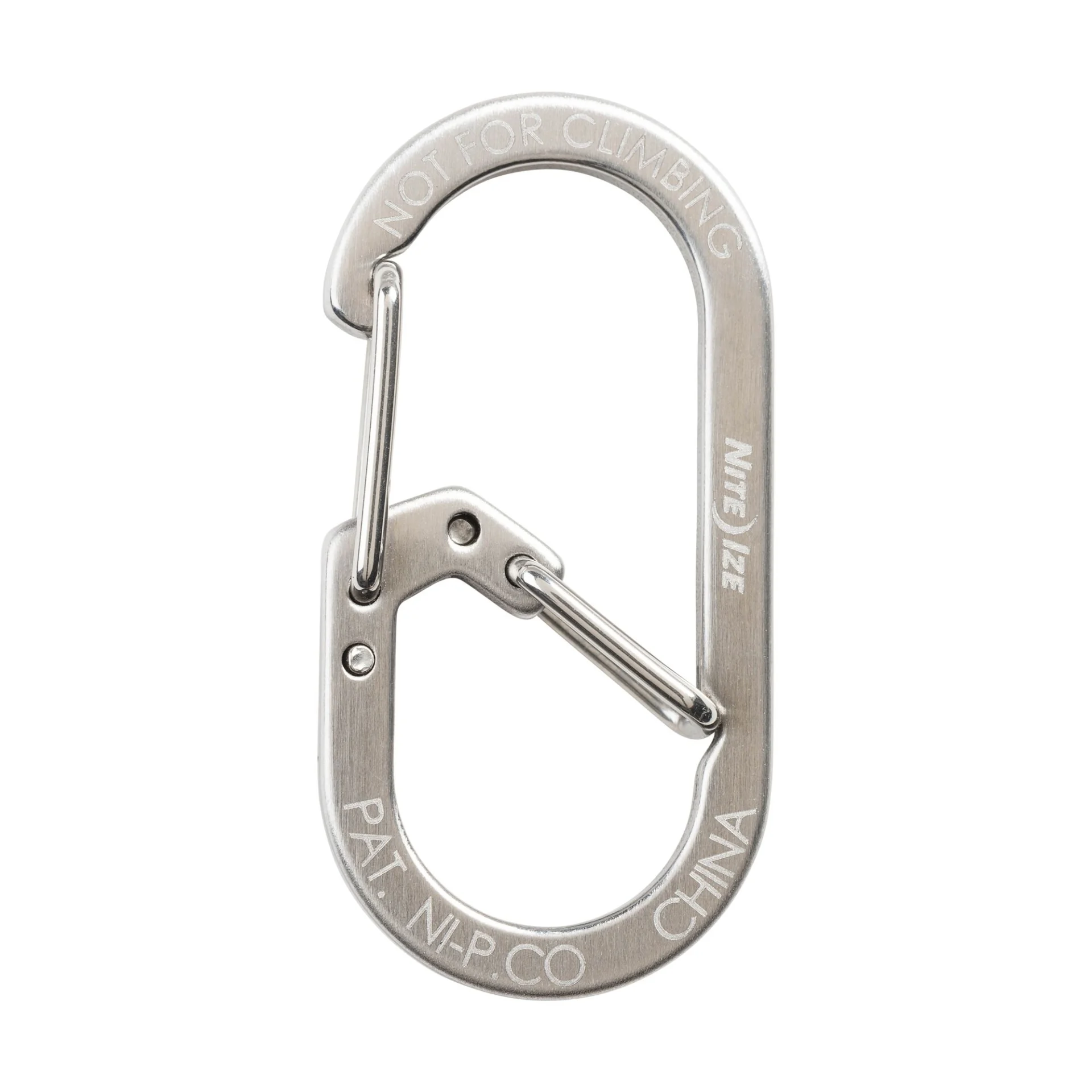 Nite Ize Mousqueton G-Series 1 2pack Stainless Steel Nite Ize Mousqueton G-Series 1 2pack Stainless Steel