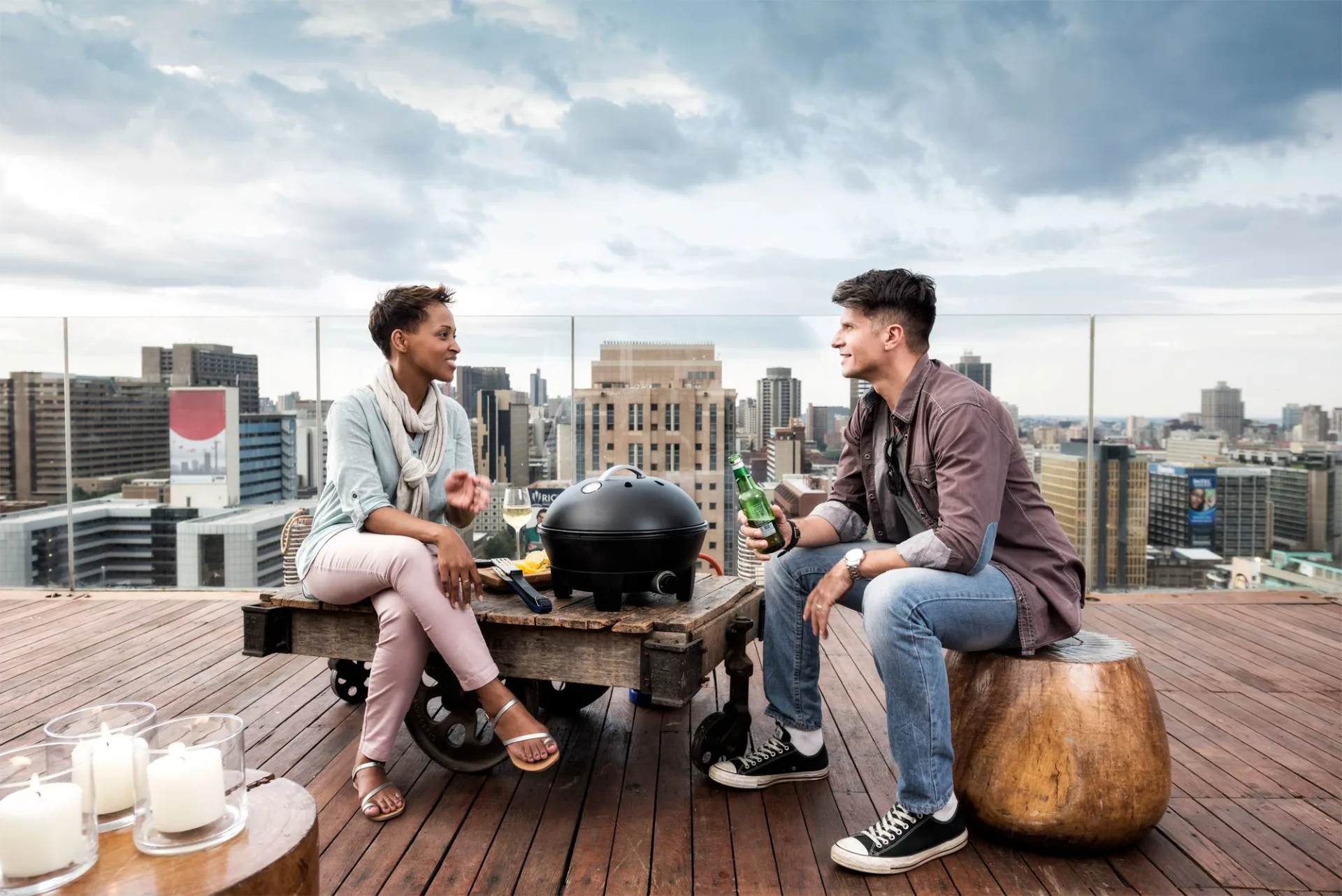 Cadac Citi Chef 40 Gasgrill Black 50 mbar