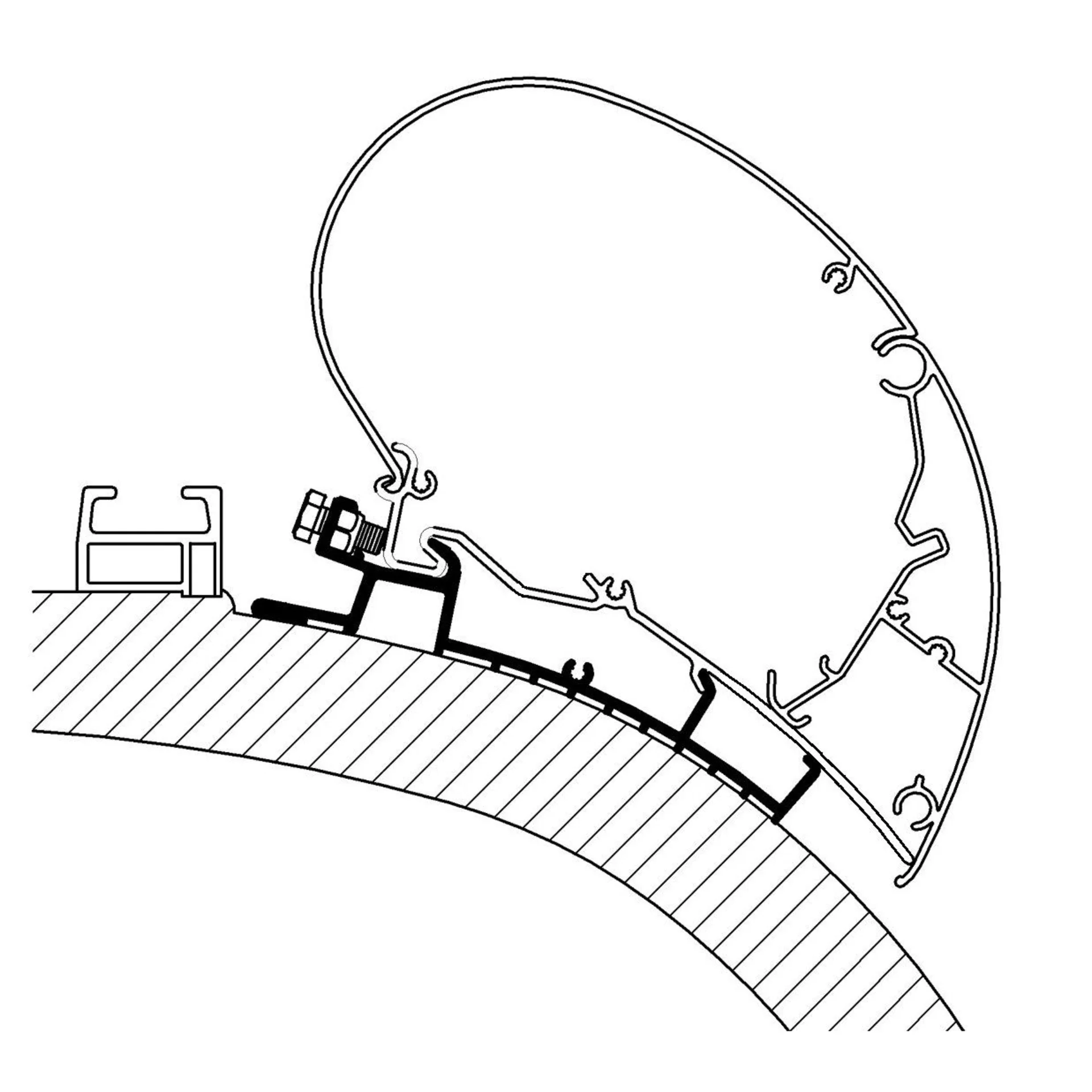 Adaptateur Thule Chartago Chic pour série 6