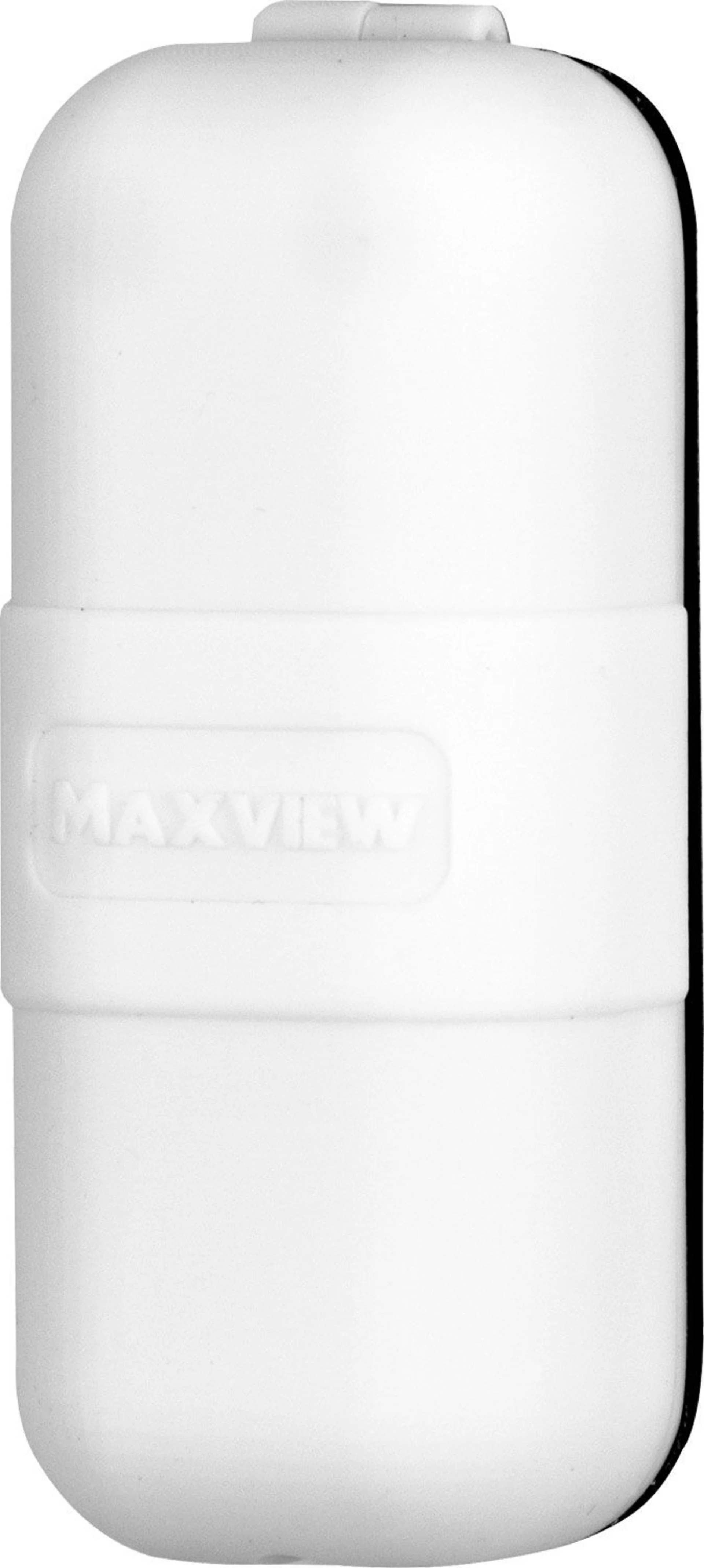 Maxview Sat-Außensteckdose Single Koax weiß