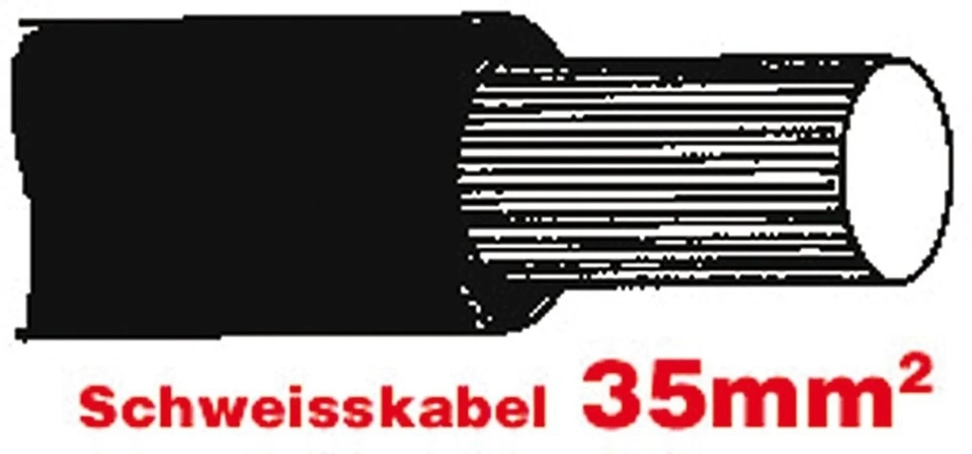 SGF Câble de démarreur hautement flexible 35mm sz