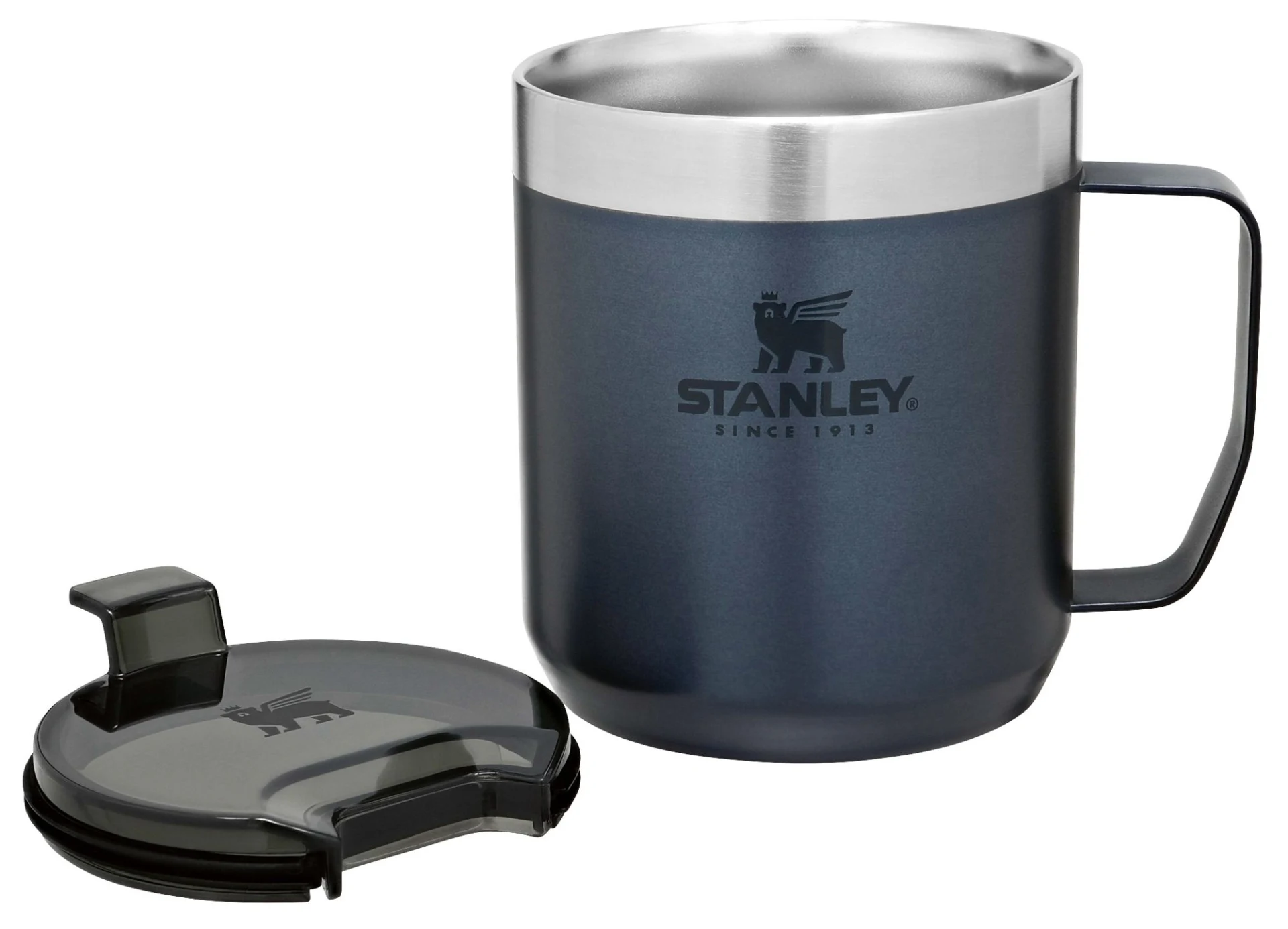 Tasse de camping Stanley Stay-Hot Camp Mug 350 ml, bleu Nightfall