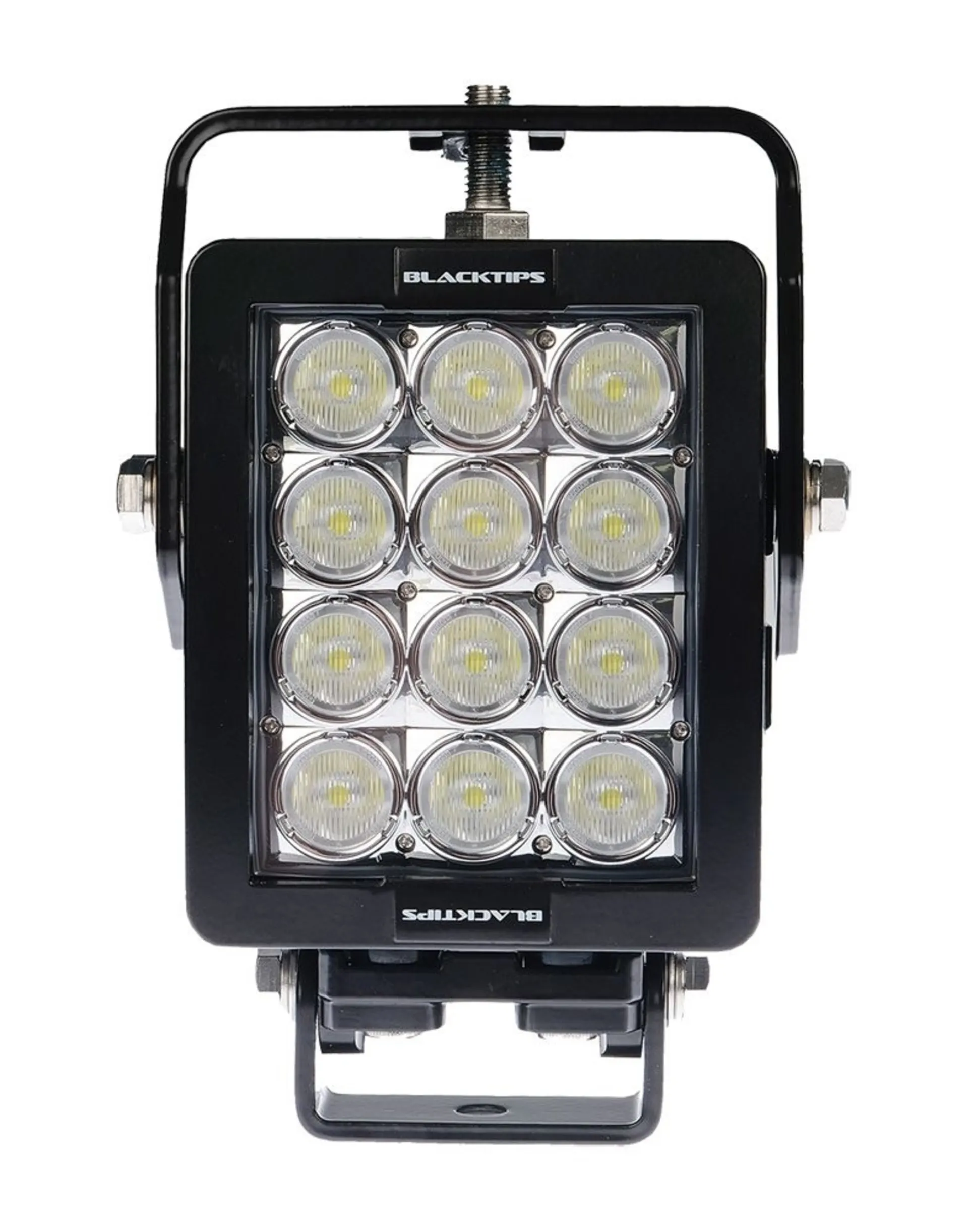 Blacktip 12 - LED-Arbeitsscheinw. 12/24V 135 x 110 mm, 6’697 Lumen, IP69K, 9-32V, 84W