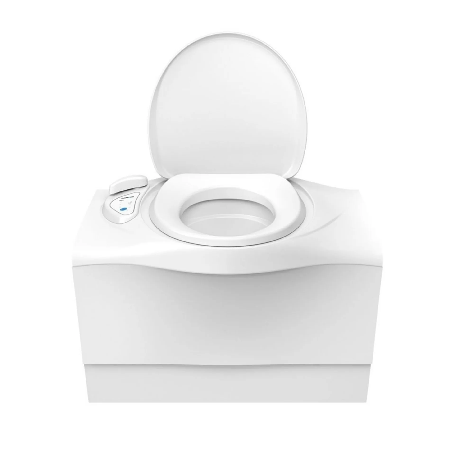 Cassettentoilette C403-L elektrisch, weiss rechts