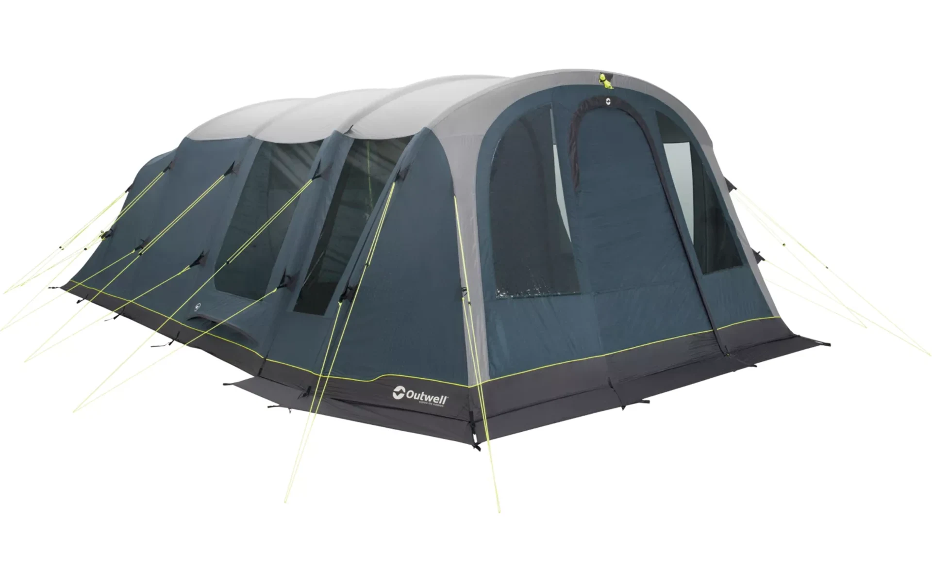 Outwell Stonehill 7 Air Tente tunnel cinq pièces 7 personnes bleue
