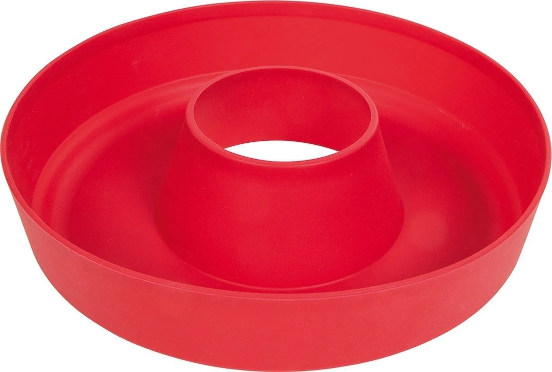 Omnia Silikonbackform 2.0 für Campingbackofen rot