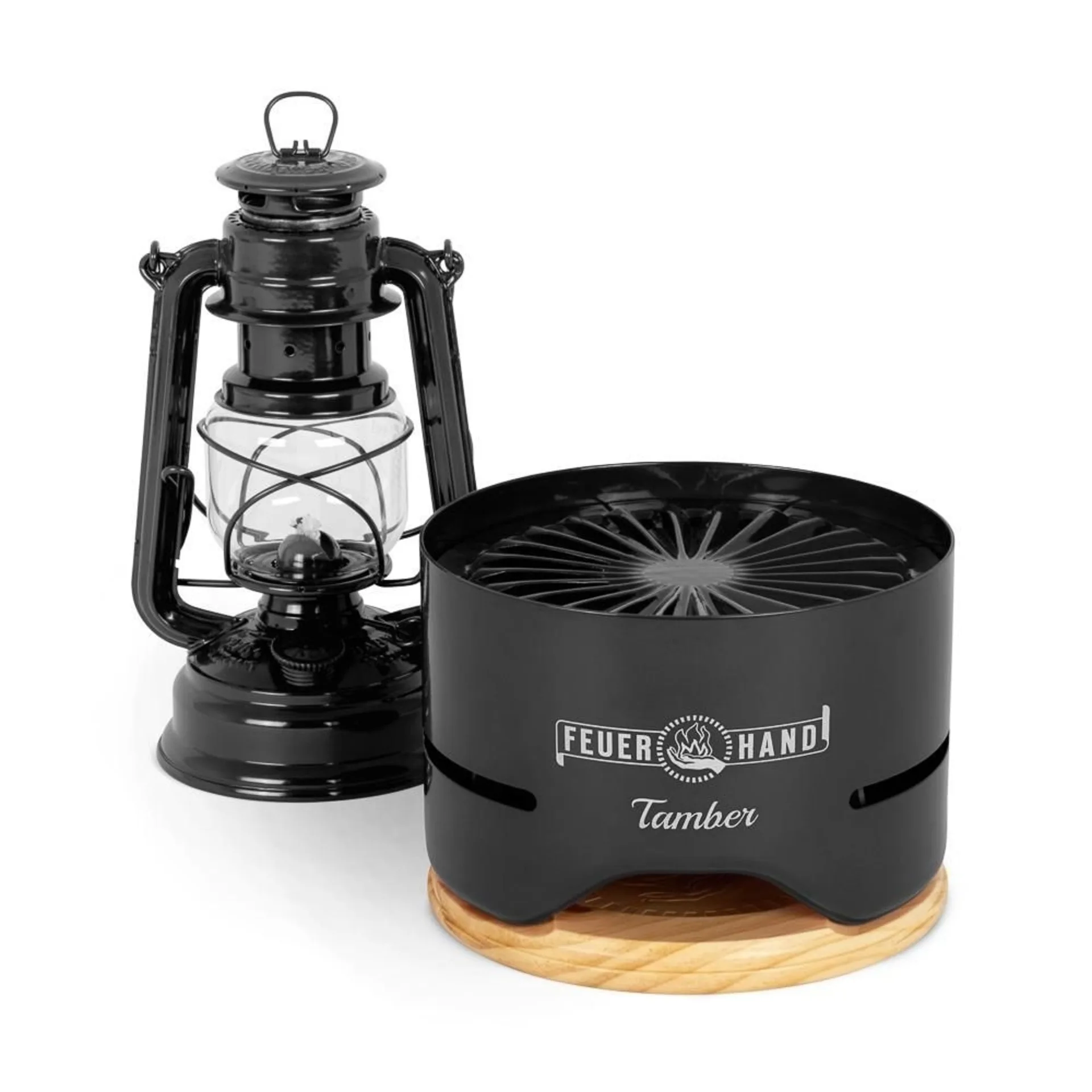 Tischgrill Tamber tiefschwarz Feuerhand