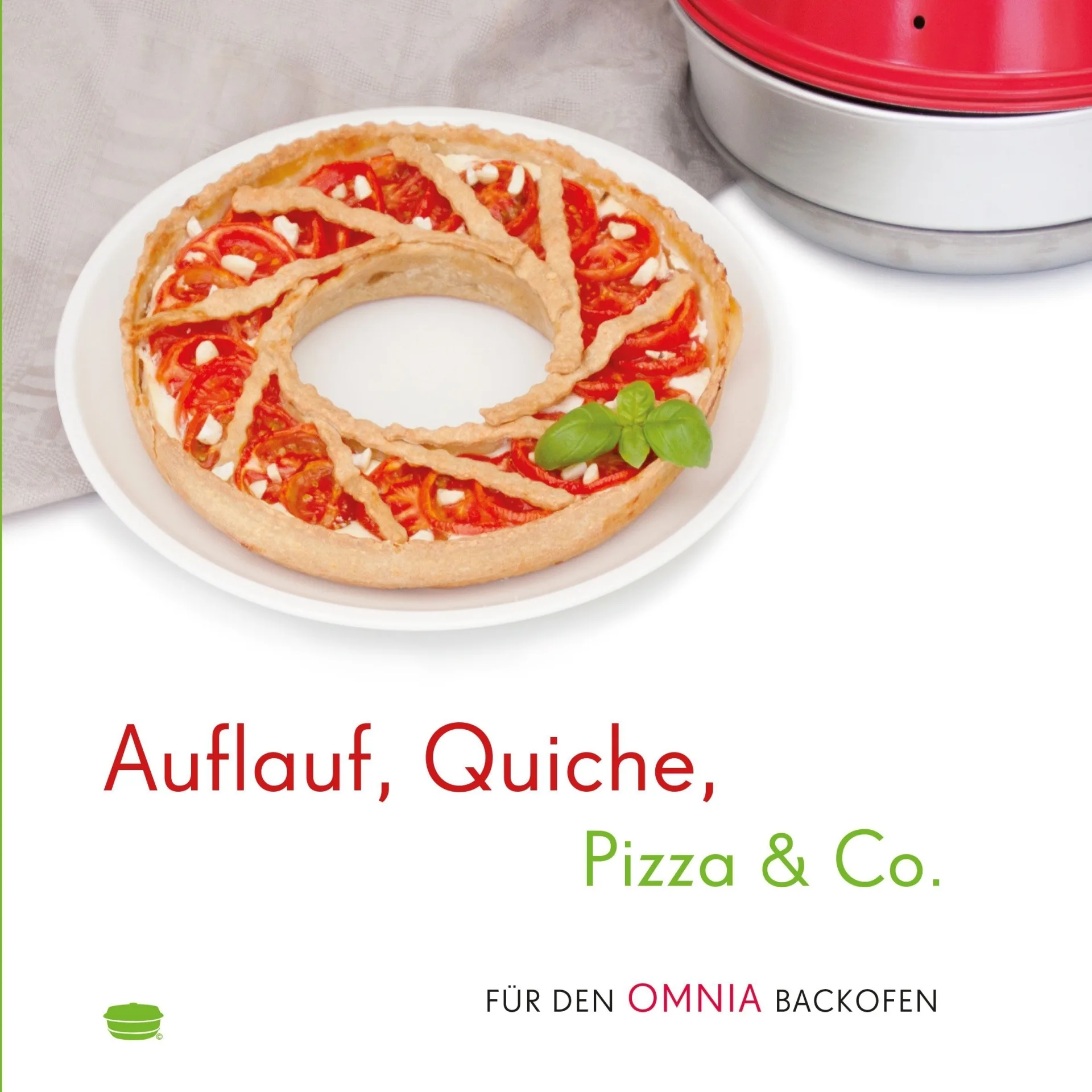 Livre de cuisine Omnia - Soufflé, quiche, pizza & Co.