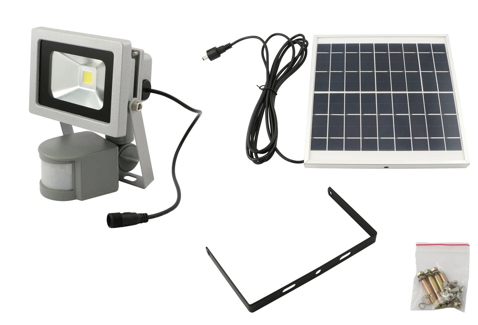 LED-Akku-Strahler 10 W mit Bewegungssensor