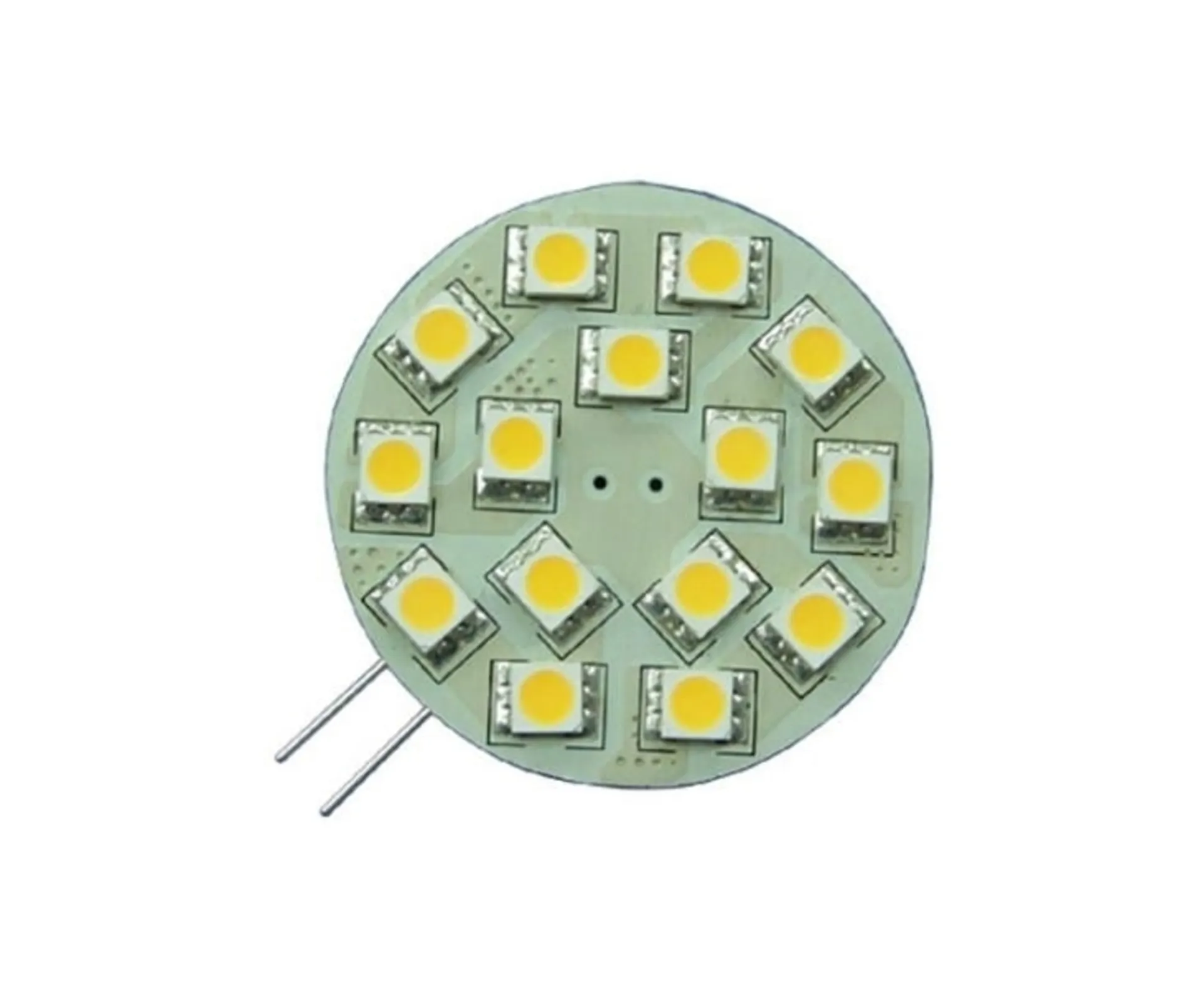 LED G4 Leuchtmittel, 2W, 10-30V, 15 warmweisse SMD