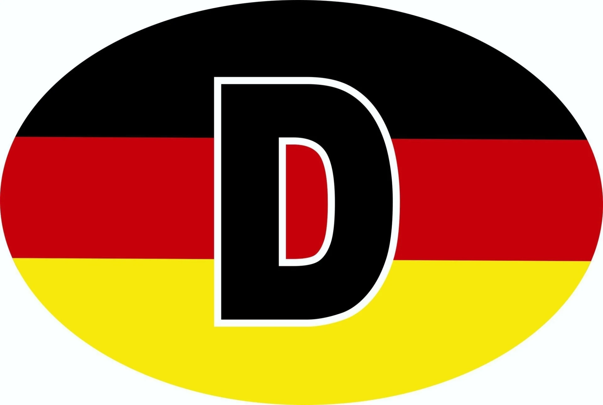 Schütz Aufkleber Deutschland 125 x 85 x 0,1 mm Schütz Aufkleber Deutschland 125 x 85 x 0,1 mm
