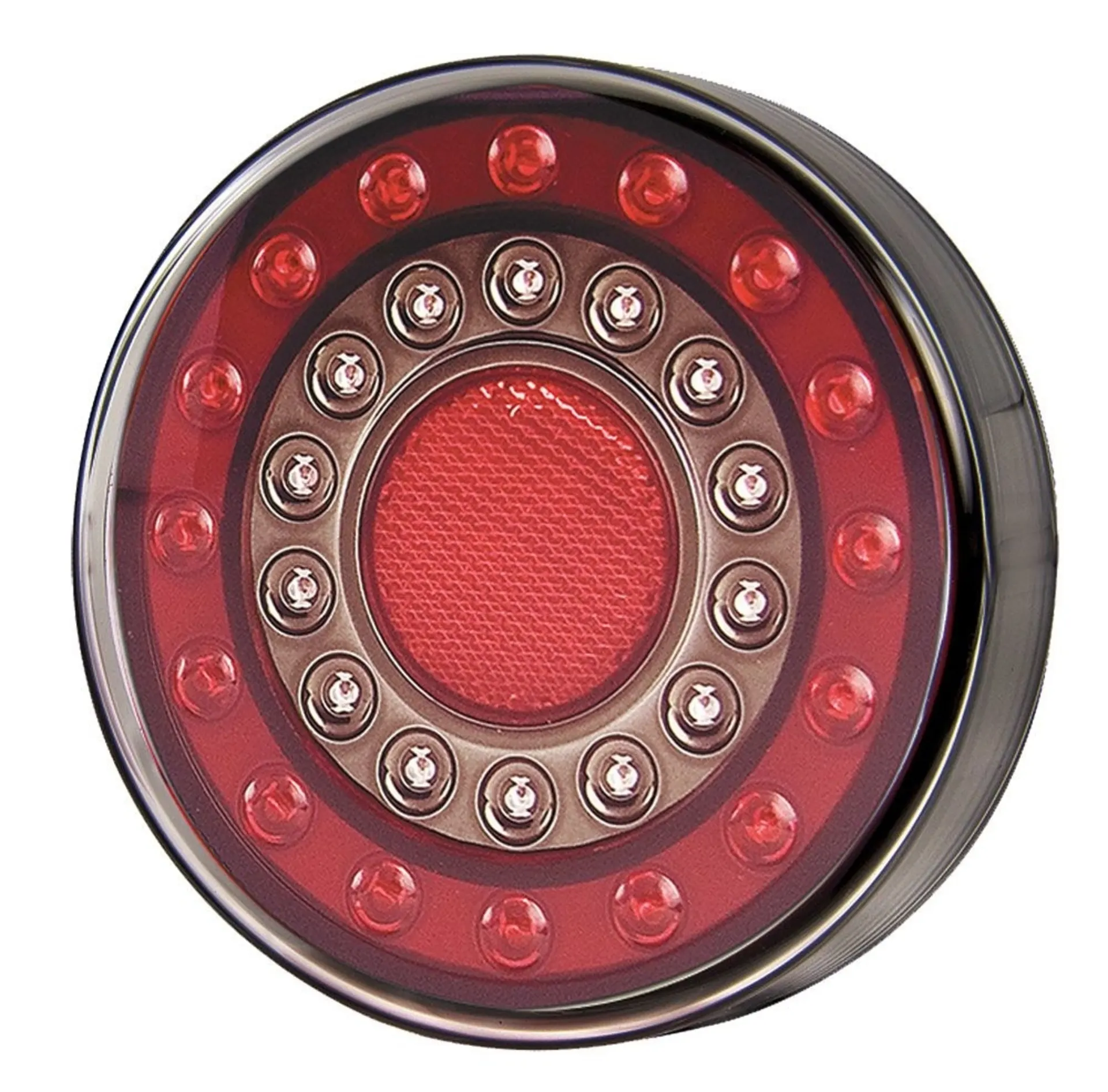 Feu arrière LED rond 12/24 V Feu arrière LED rond 12/24 V