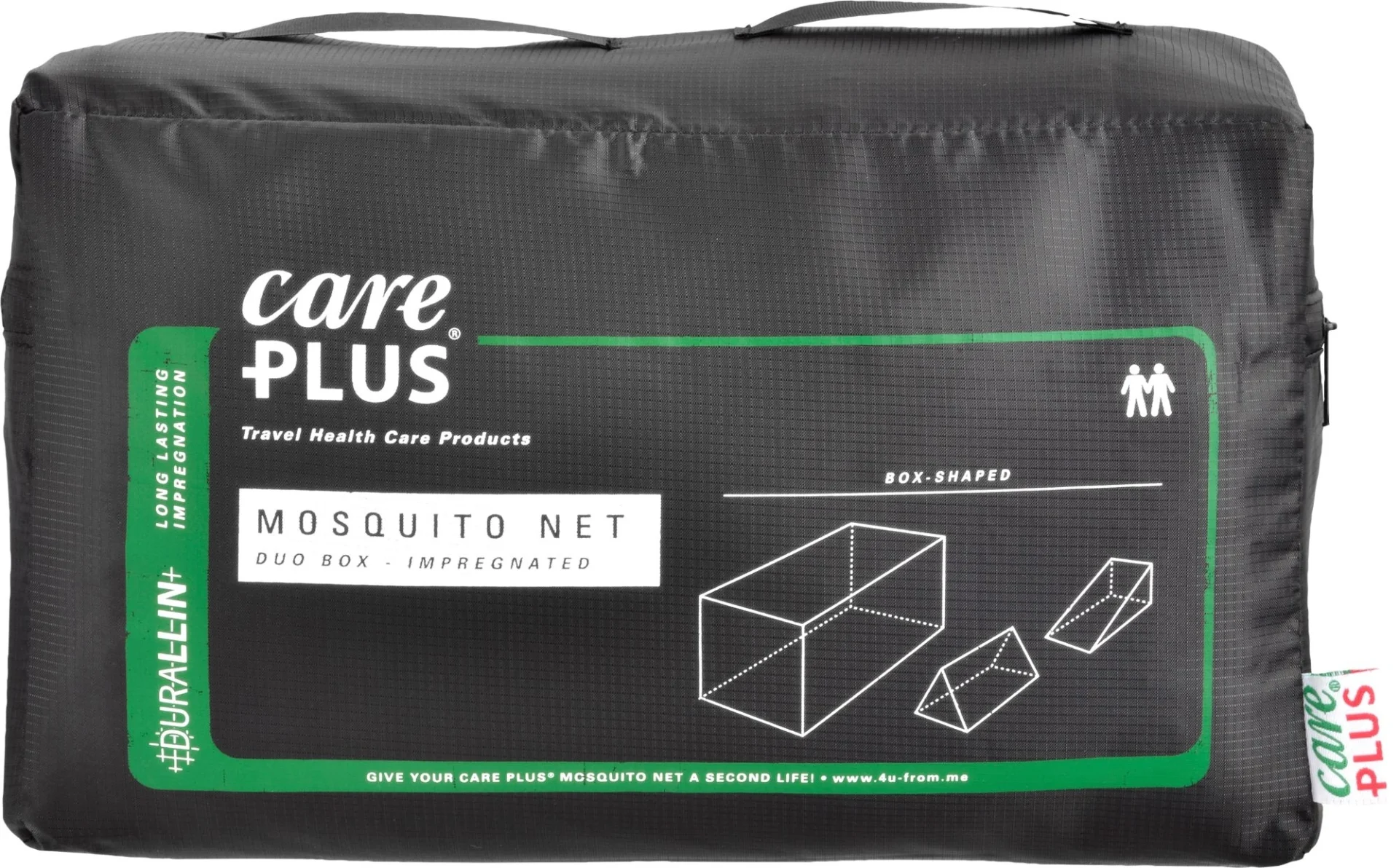 Care Plus Duo Box Durallin Moskitonetz mit Langzeitimprägnierung 2 Personen
