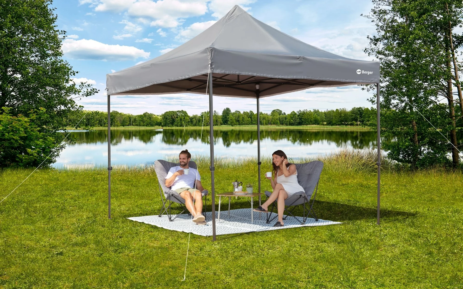 Pavillon pliable Berger 3x3 m