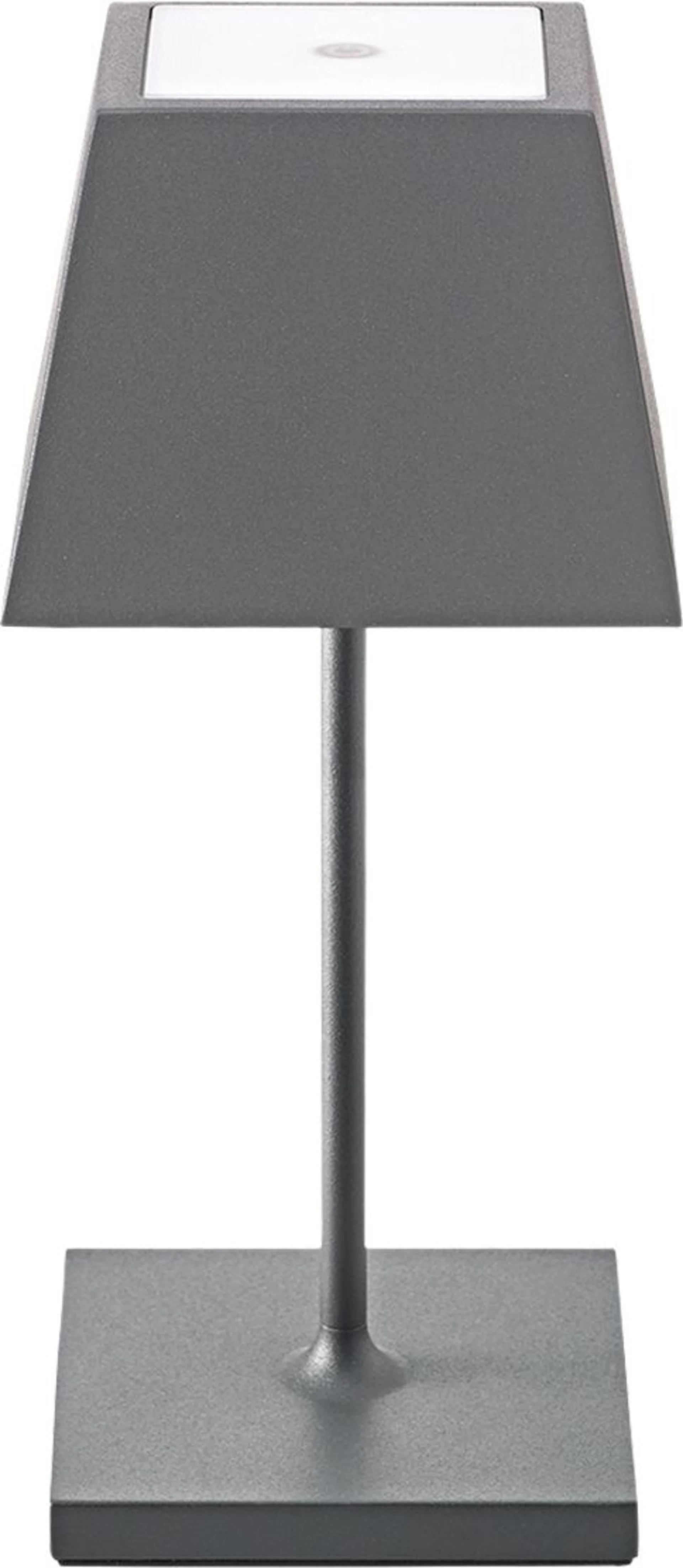 Lampe de table rechargeable Sigor Nuindie mini 250 mm, gris graphite