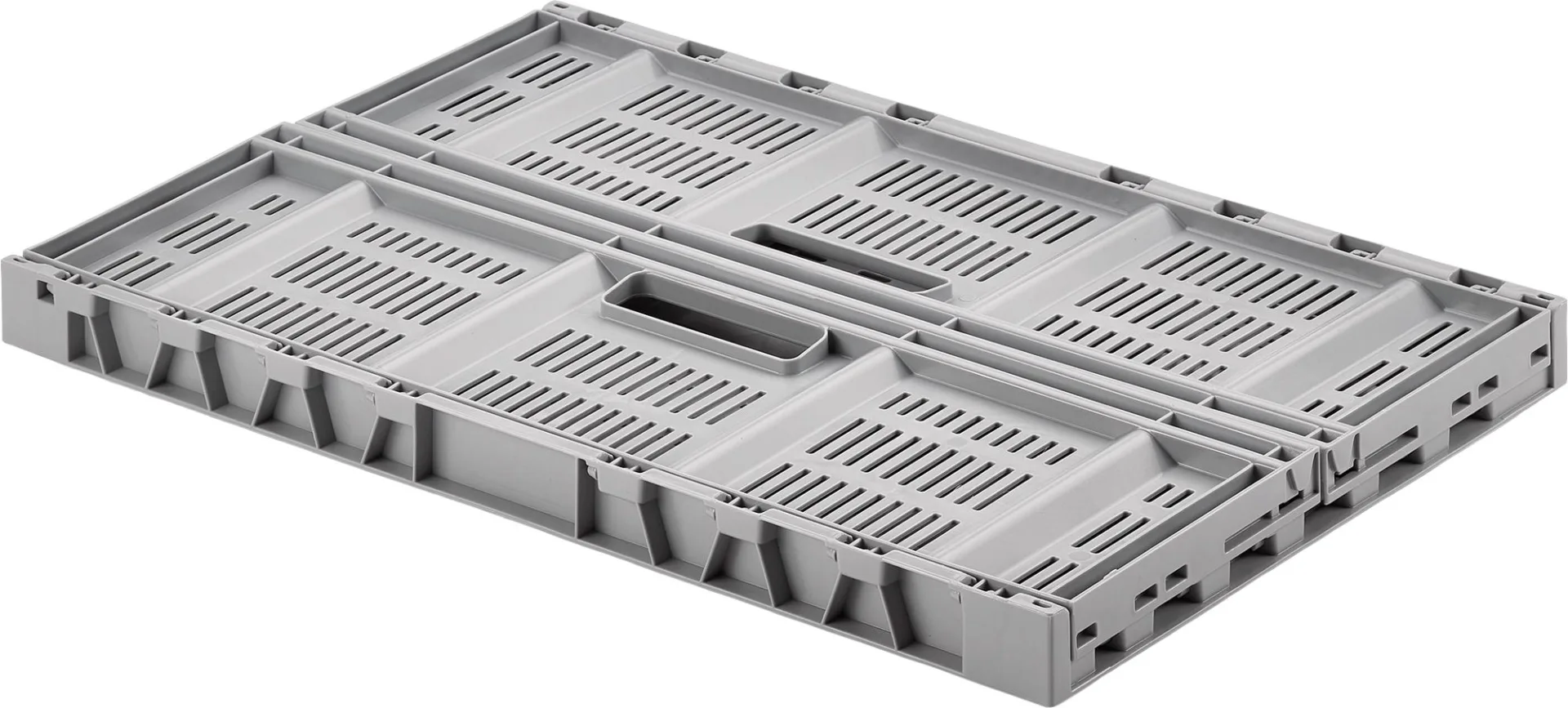 Boîte pliante Ringoplast KB-622 gris clair 60 x 40 x 23 cm Boîte pliante Ringoplast KB-622 gris clair 60 x 40 x 23 cm