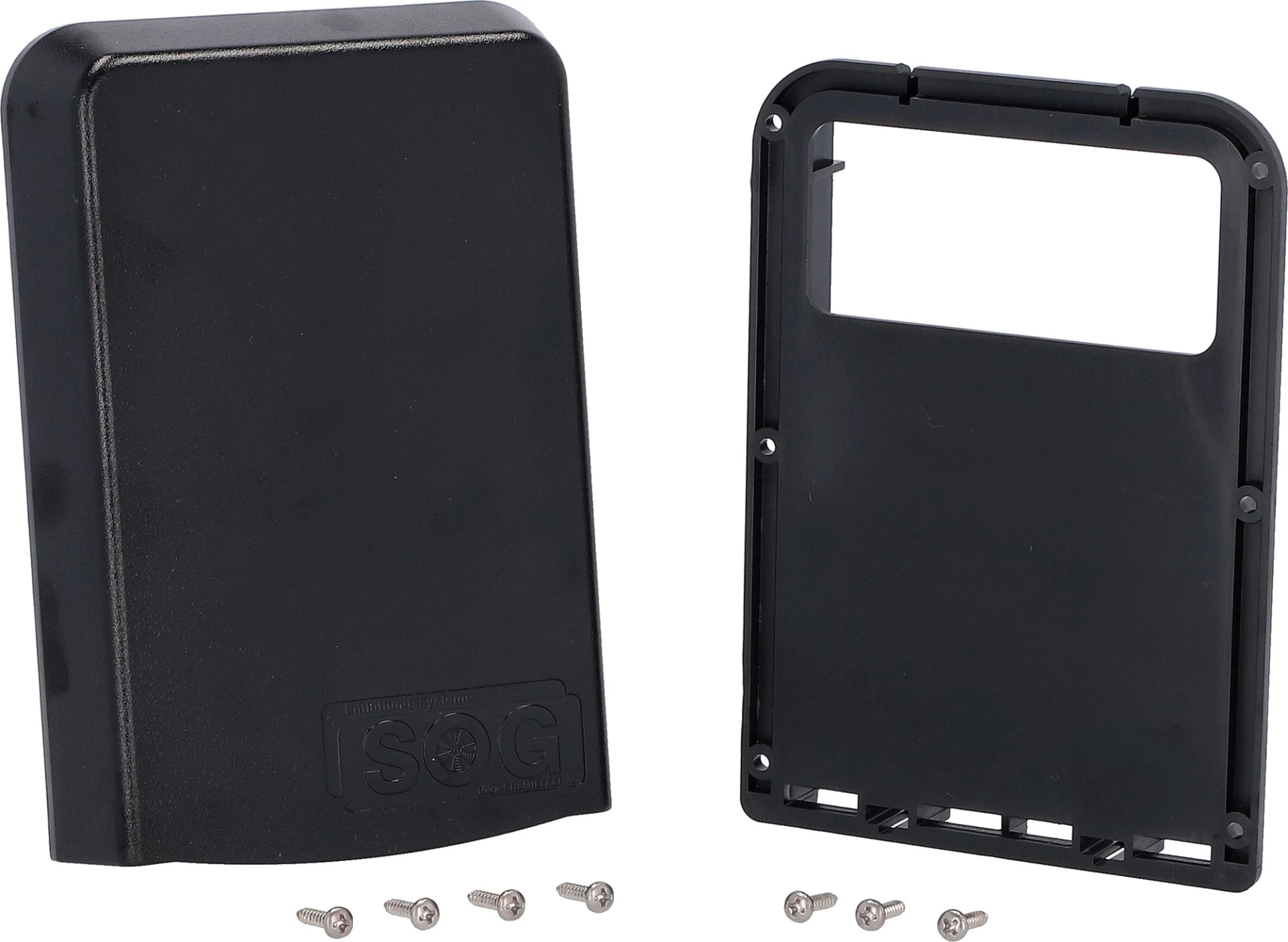 Boîtier de filtre pour variante de porte noir