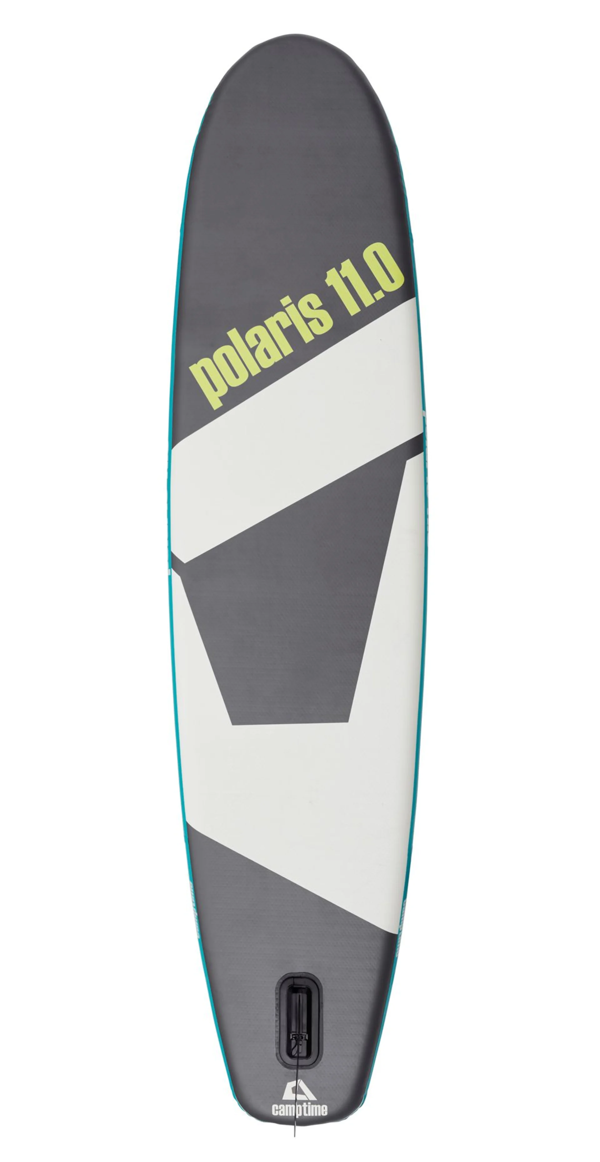 Camptime Polaris 11.0 SUP Set planche de stand up paddling gonflable avec pagaies et pompe à air incluses
