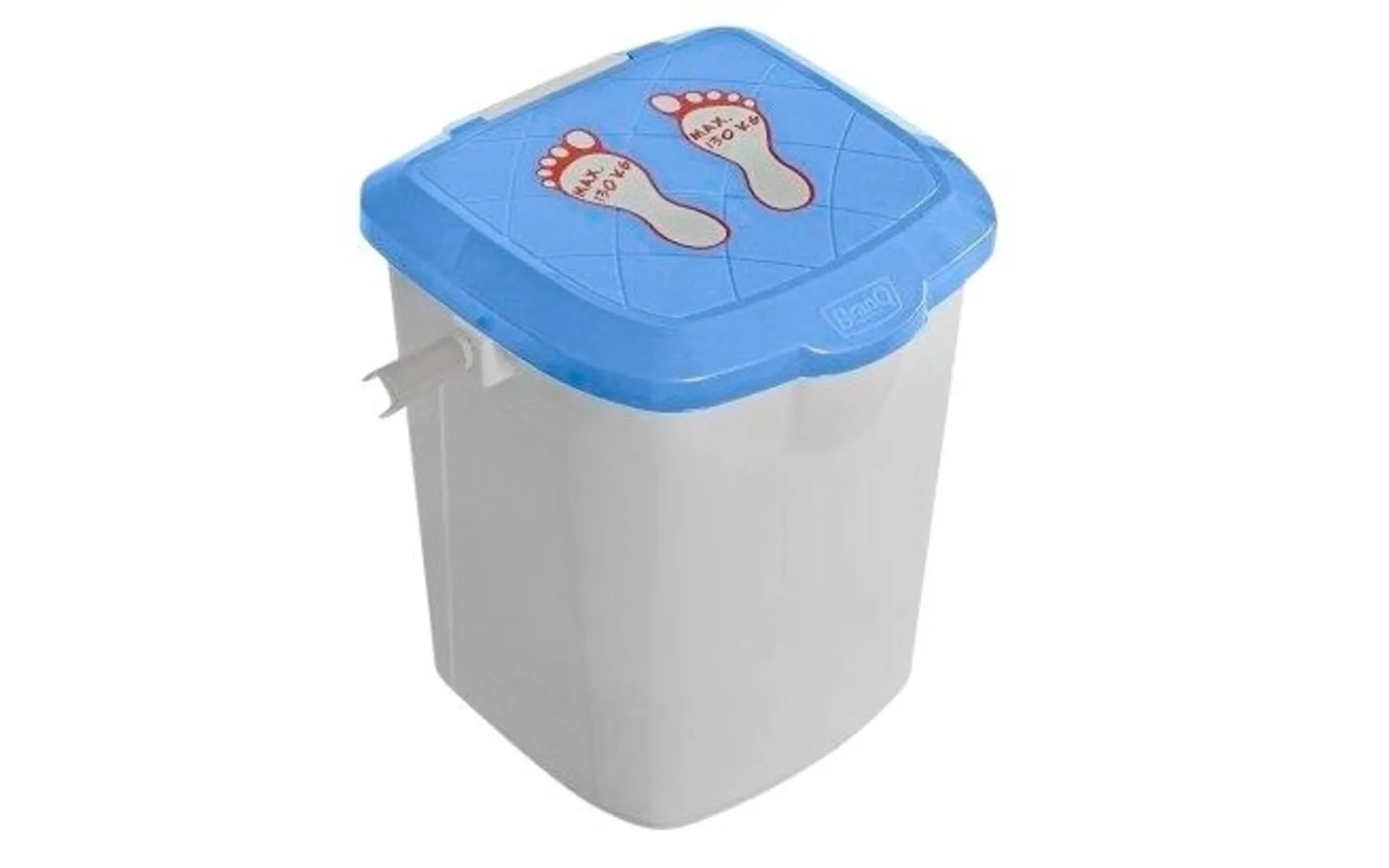 BranQ seau tabouret Seau universel bleu 15,5 litres