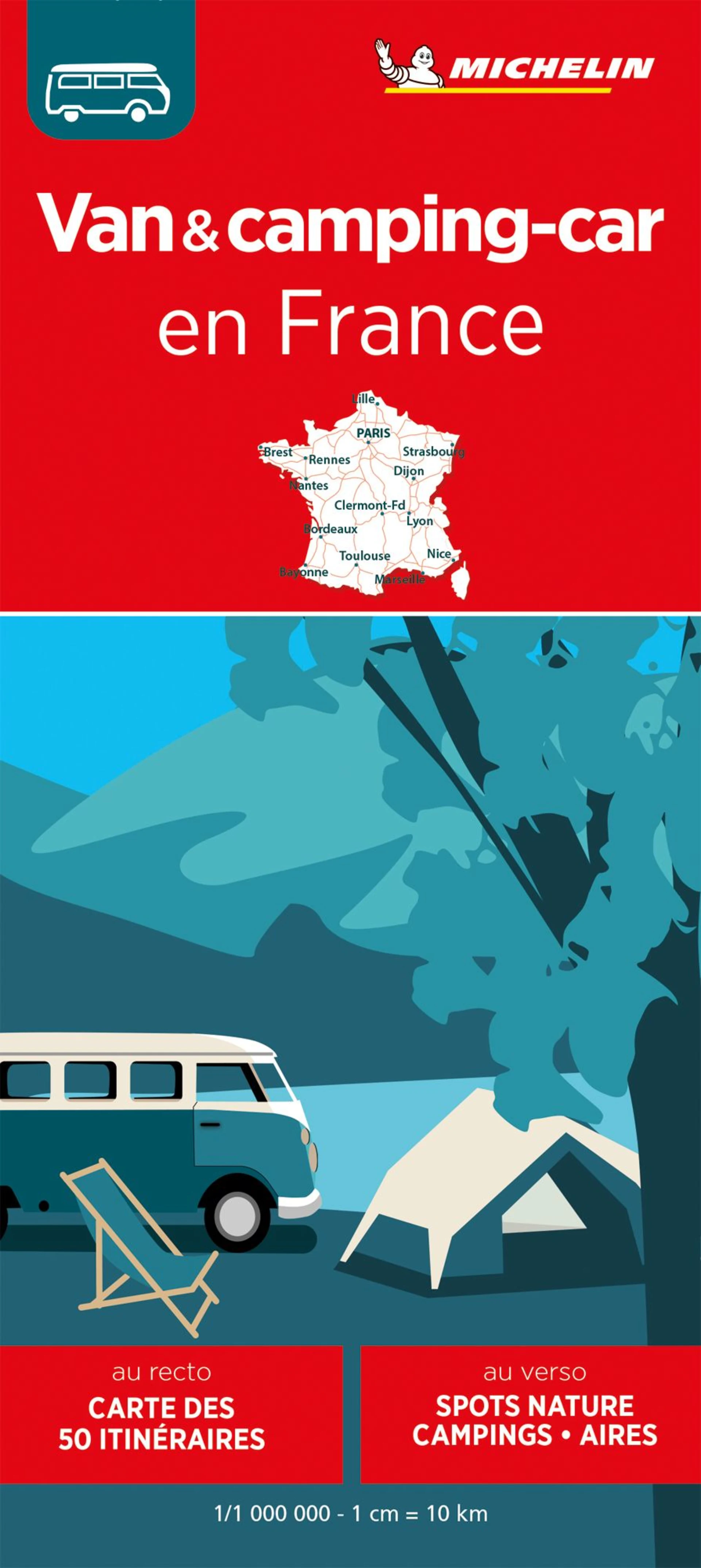 Michelin Carte Van et Camping-Car en France