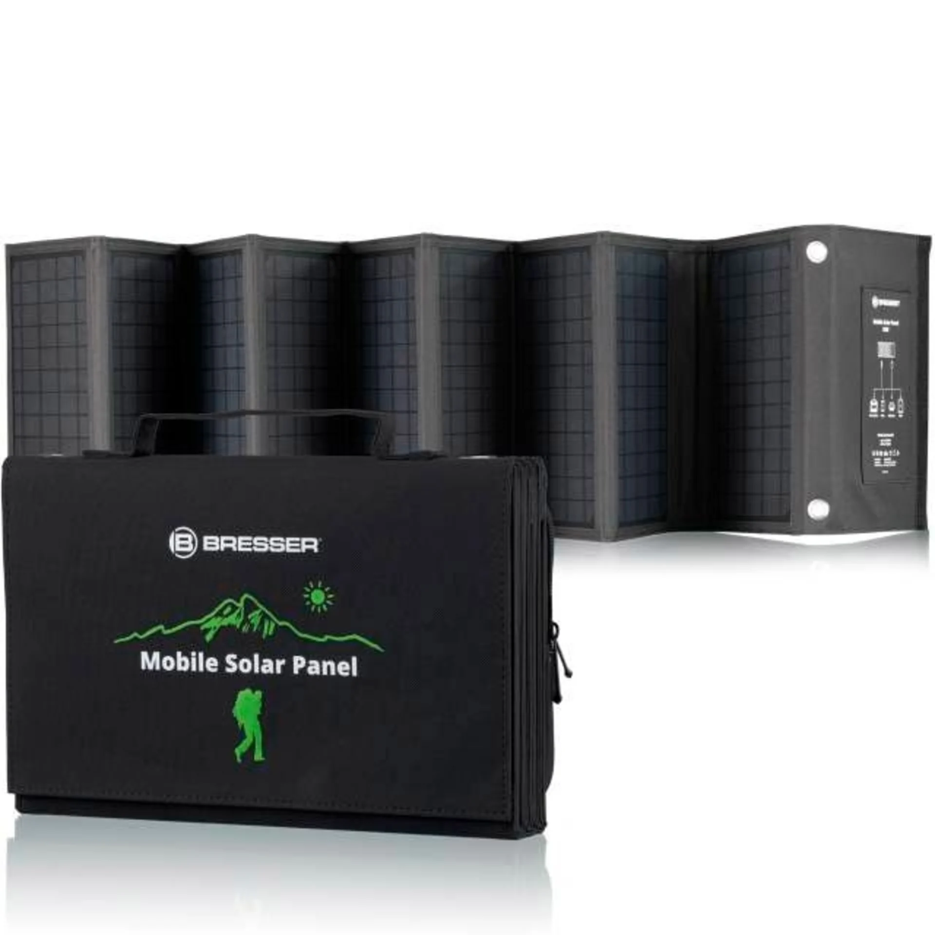 Panneau solaire portable Bresser 60 watts avec port USB
