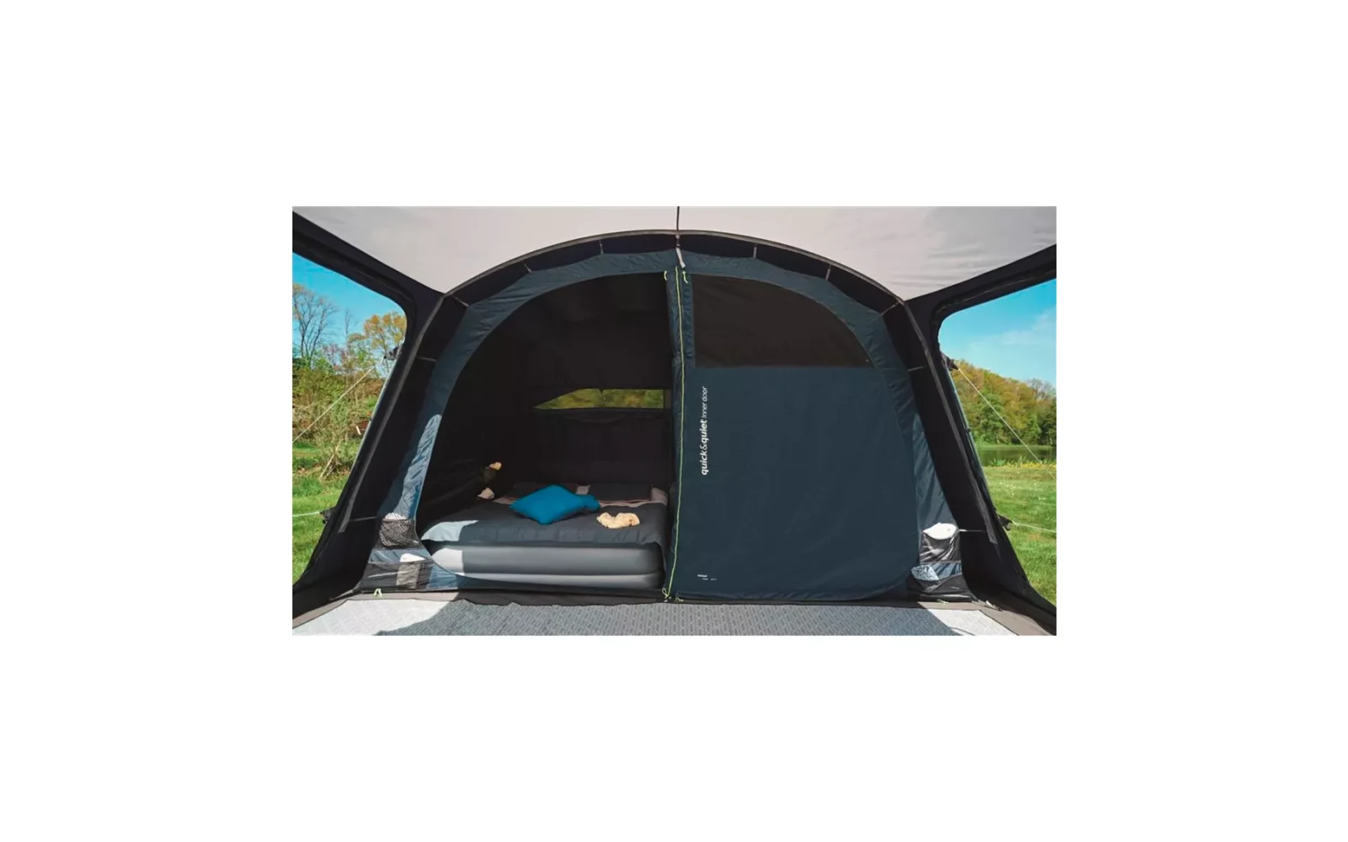 Outwell Hayward Lake 6ATC aufblasbares Tunnelzelt 6 Personen