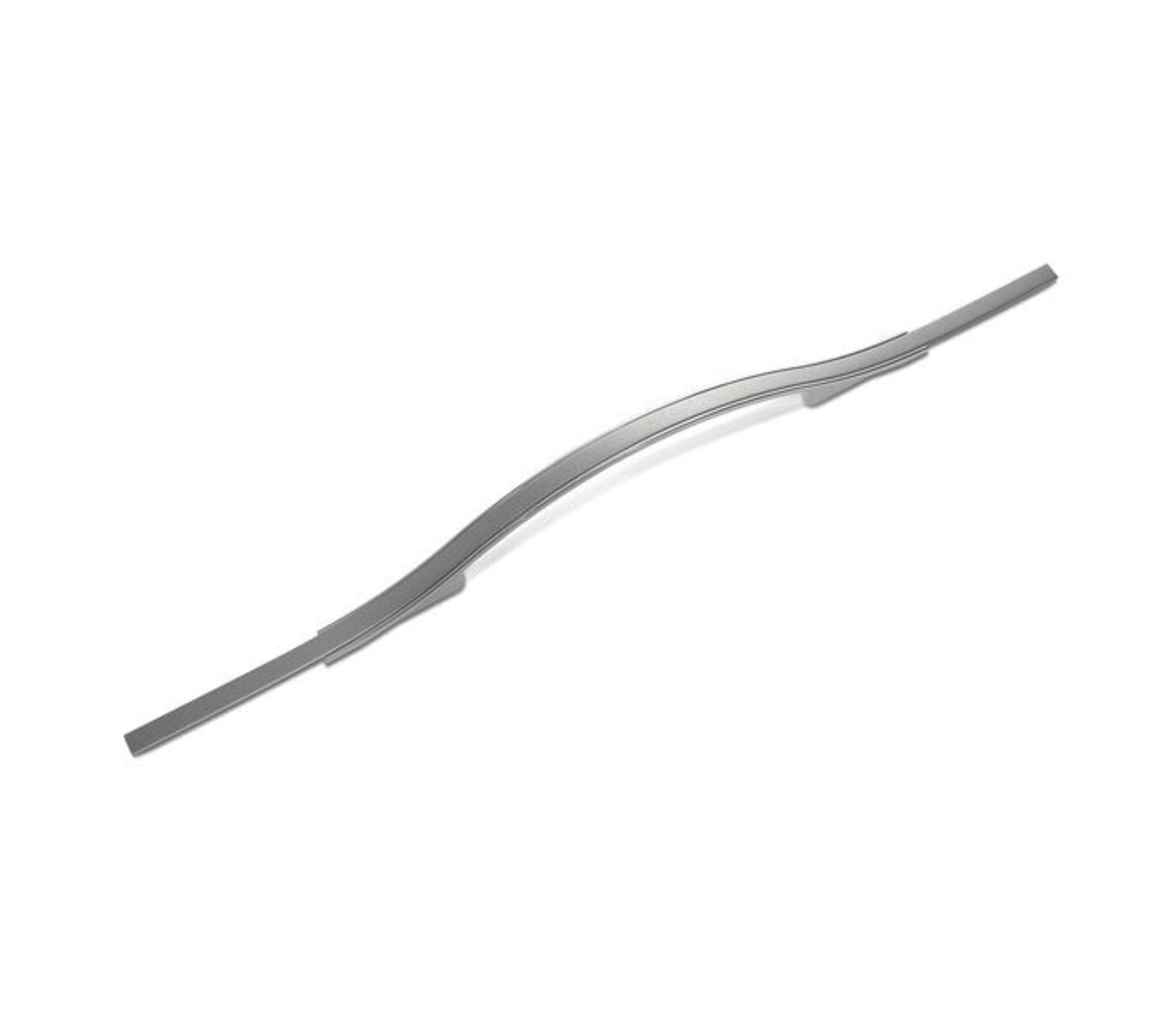 Schrankgriff Silber matt lackiert, Länge 160mm