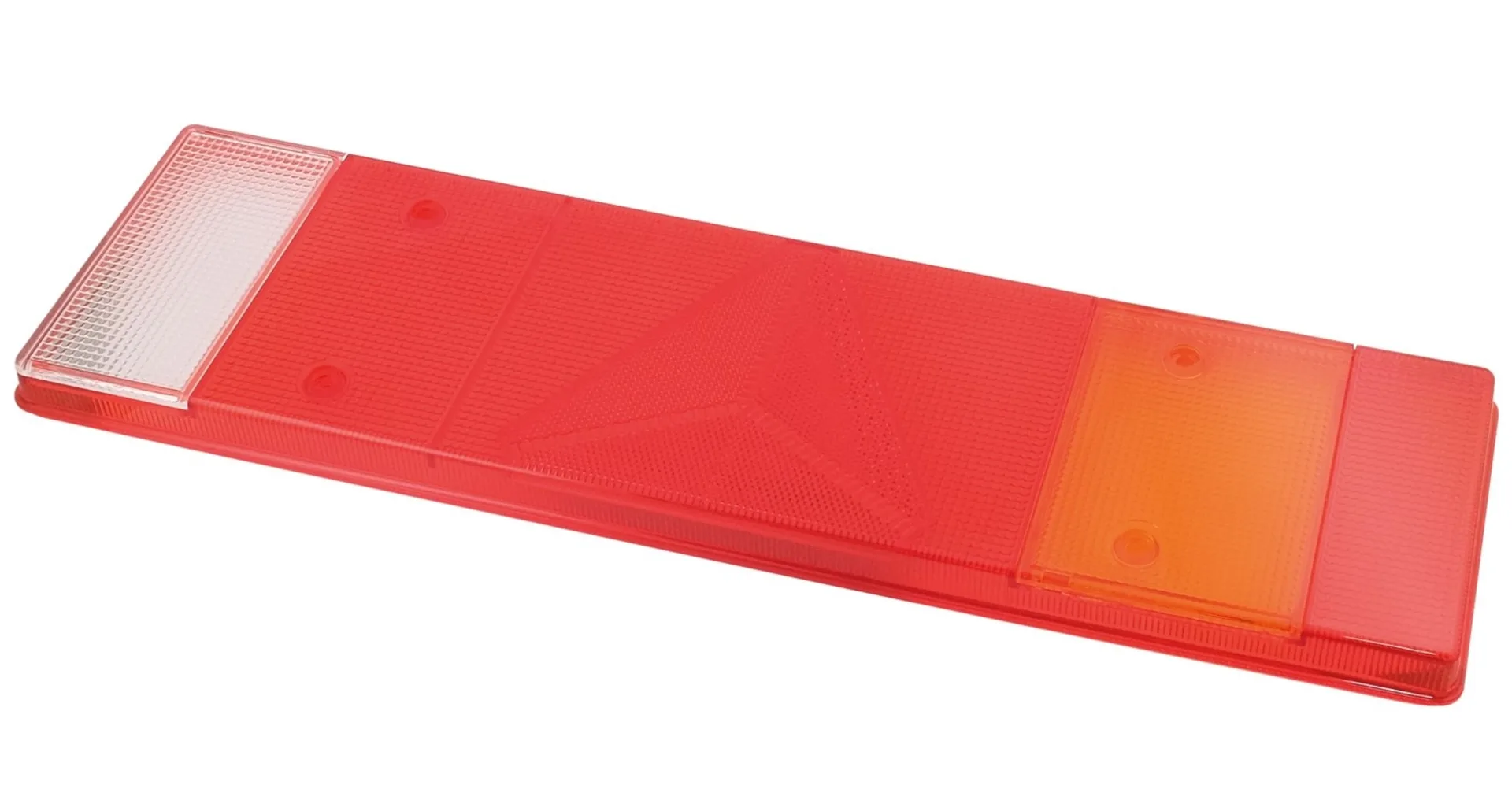Verre de rechange droit avec triangle