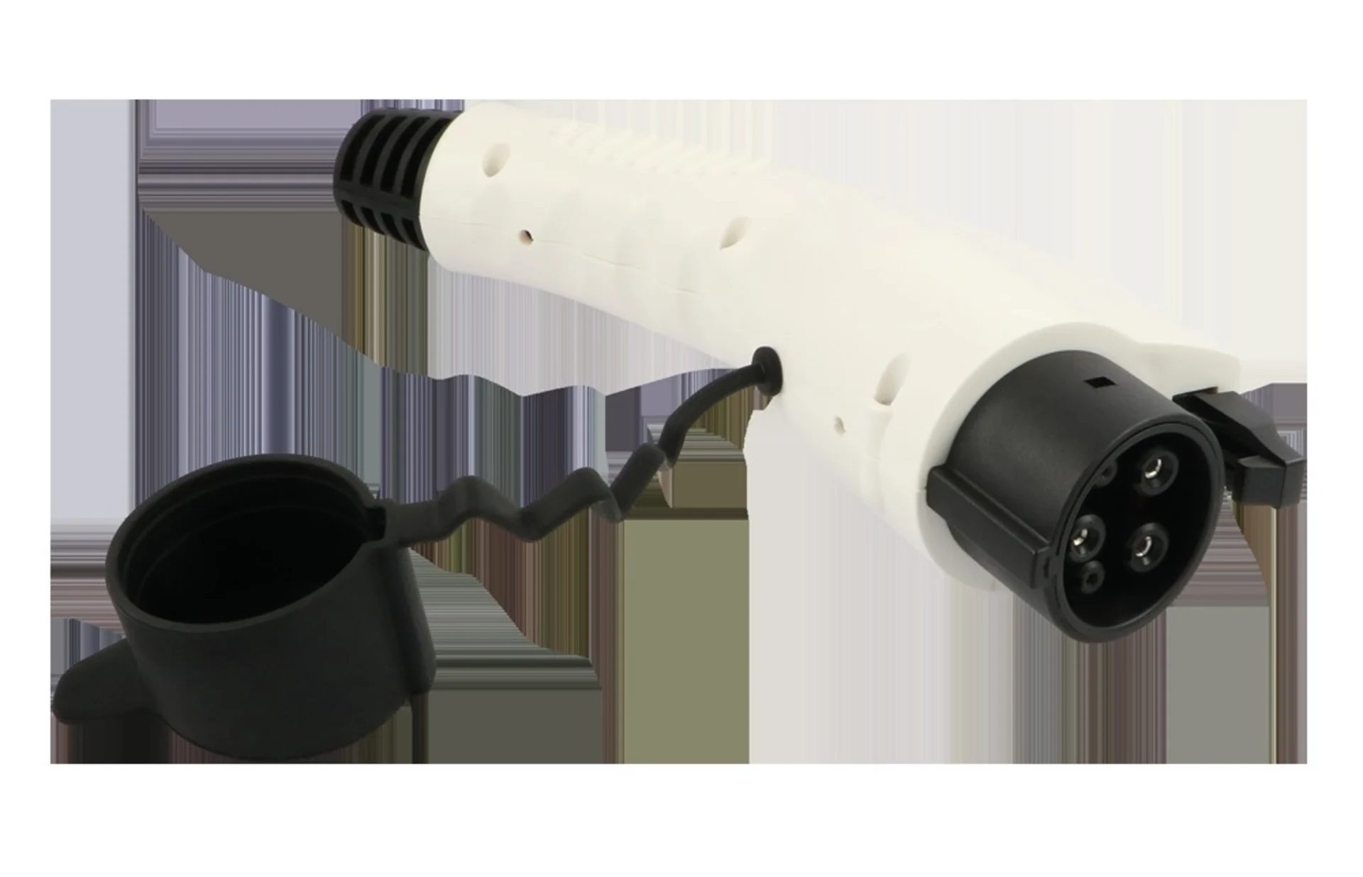 Ladestecker Typ 1 / SAE-J1772 32A 240V weiblich, Kontakte Löt- oder Crimpbar