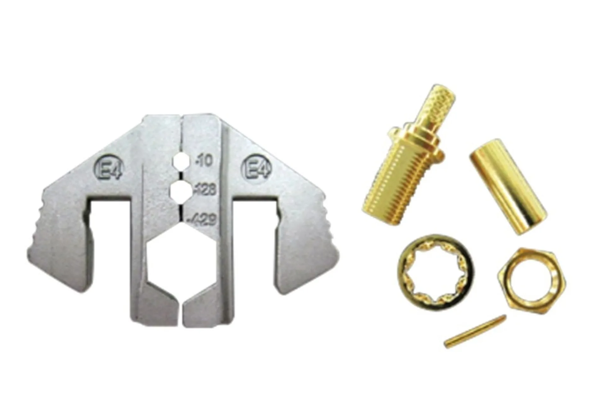 Pressformen E4 zu Rätschenpresszange passend zu Presszange GL0601/PZ Pressformen E4 zu Rätschenpresszange passend zu Presszange GL0601/PZ
