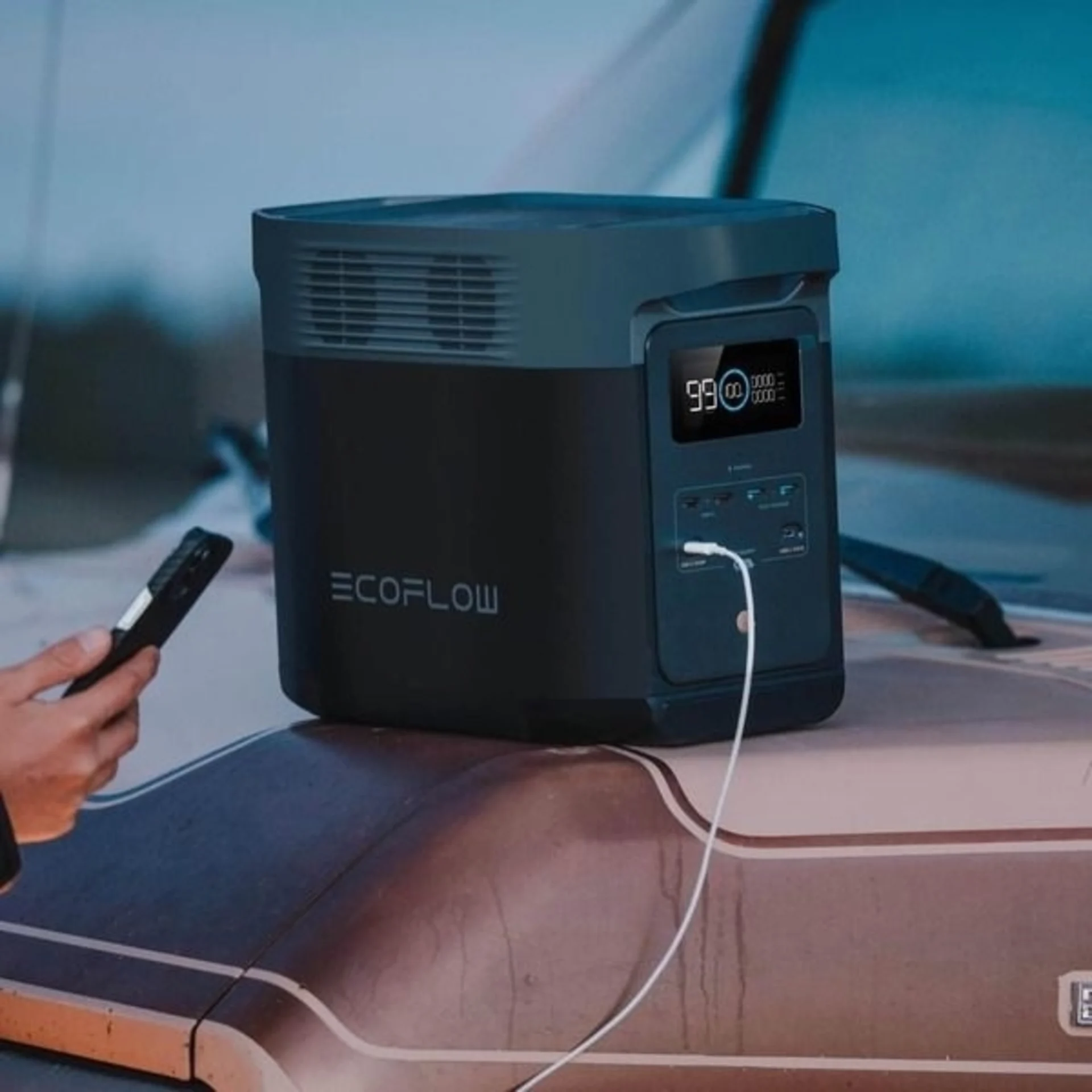 EcoFlow Delta 2 Portable Powerstation 1 kWh 1.800 W