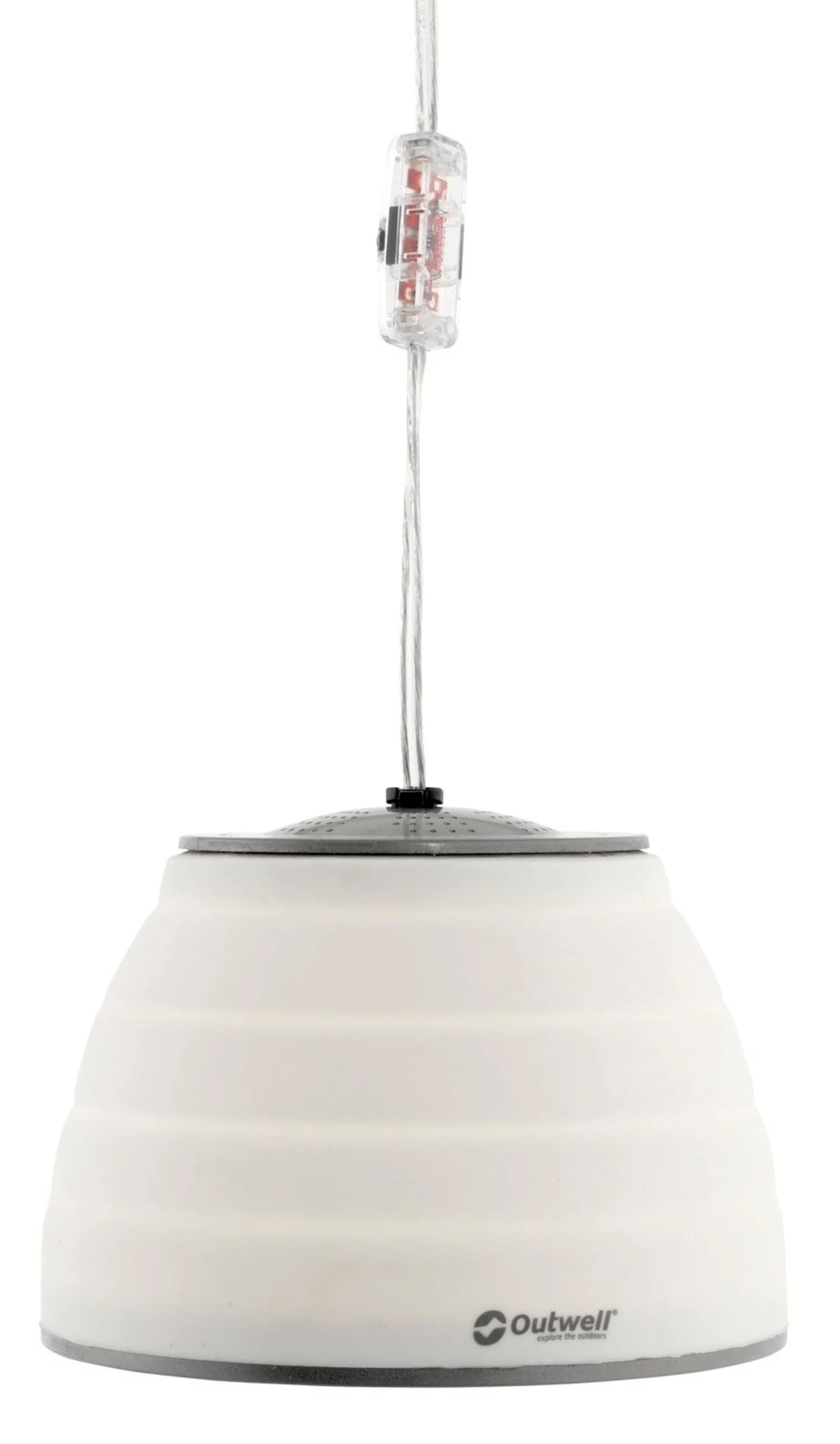 Outwell Leonis Lux Campingleuchte dimmbar 11,5 x 15 cm weiß