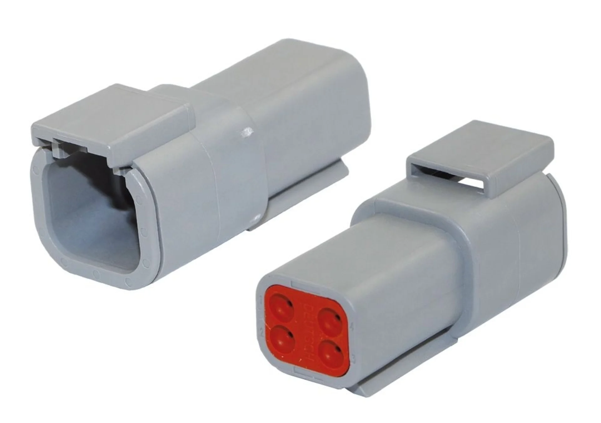 "Deutsch" Steckdose Mini - 4 pol. 4 - polig
