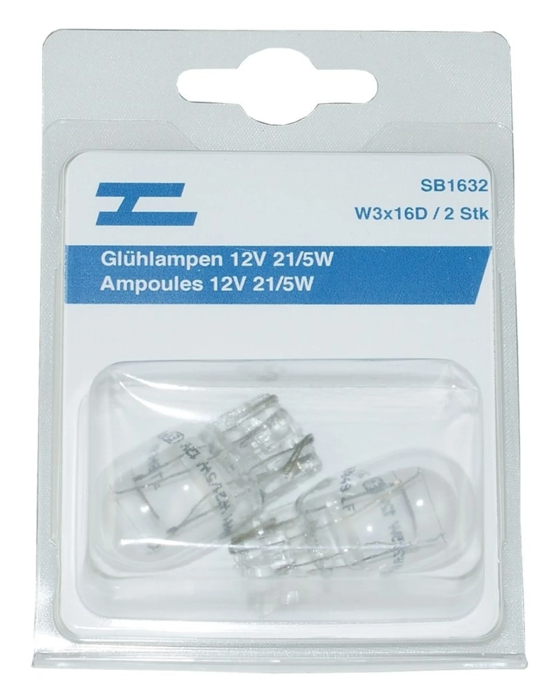2 ampoules à culot en verre Jahn 12V 21/5W