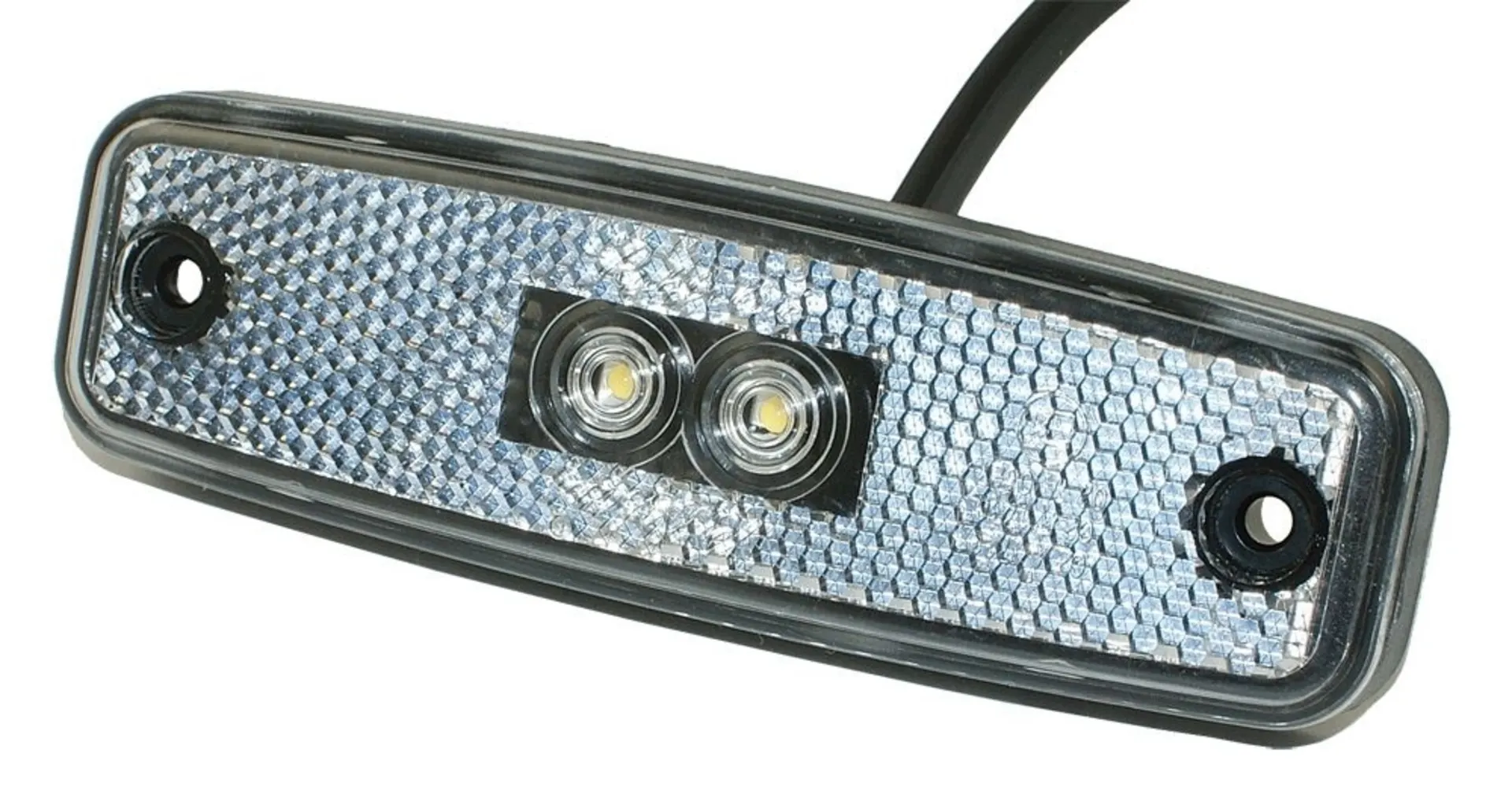 Rubbolite - LED-Positionsleuchte 12/24V weiss