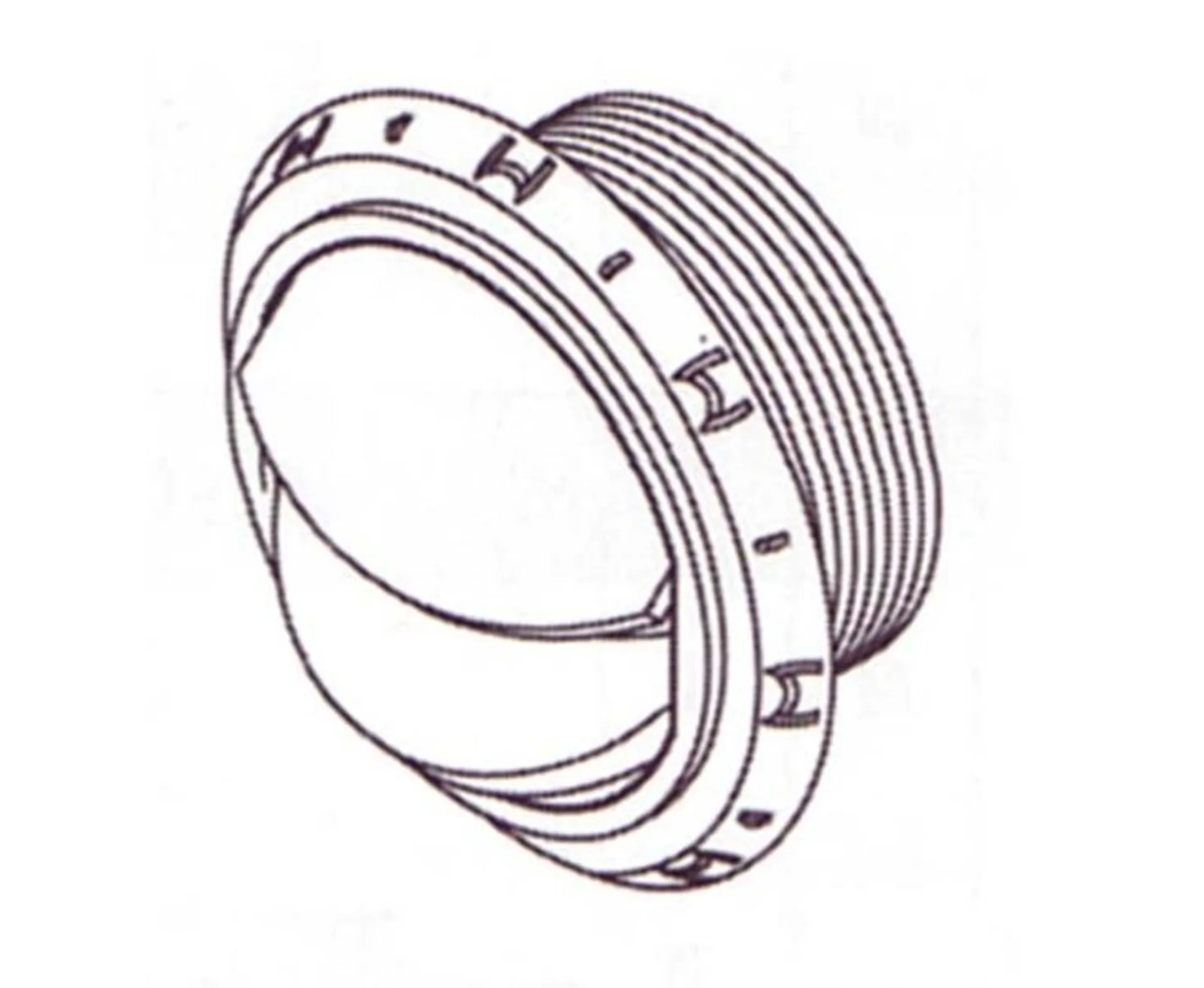 Sortie d'air obturable pour les chauffages diesel Webasto avec tube 90mm