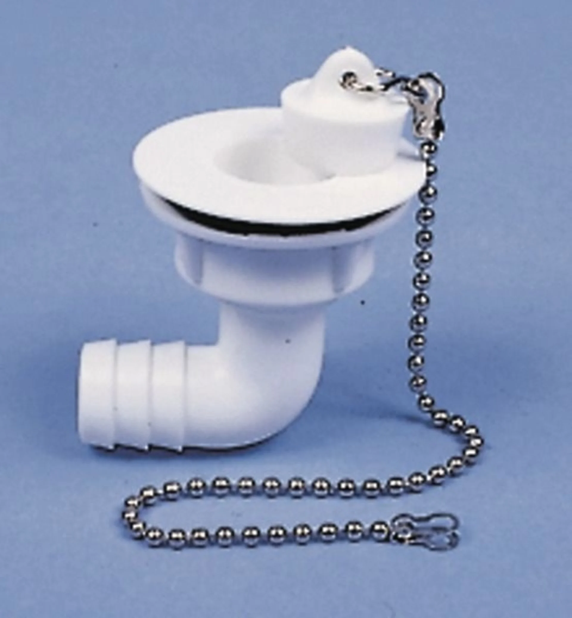 Wasserablaufgarnitur 90° mit Schlauchanschluss 3/4 und Ablauföffnung 23 mm, Typ B