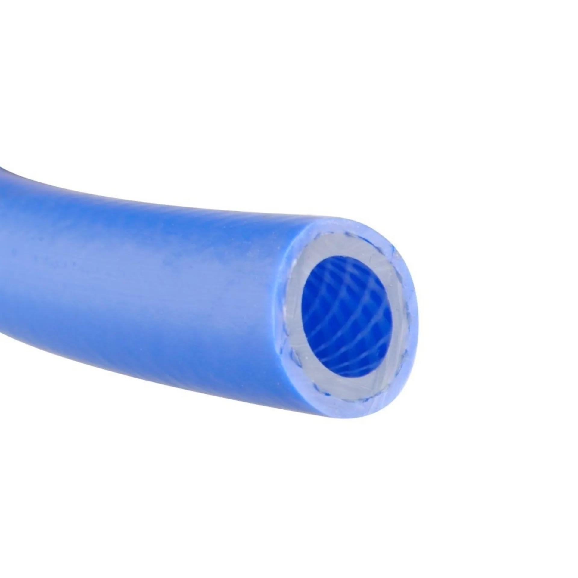 Tuyau d'eau chaude en PVC bleu, 10 x 3 mm avec armature en tissu