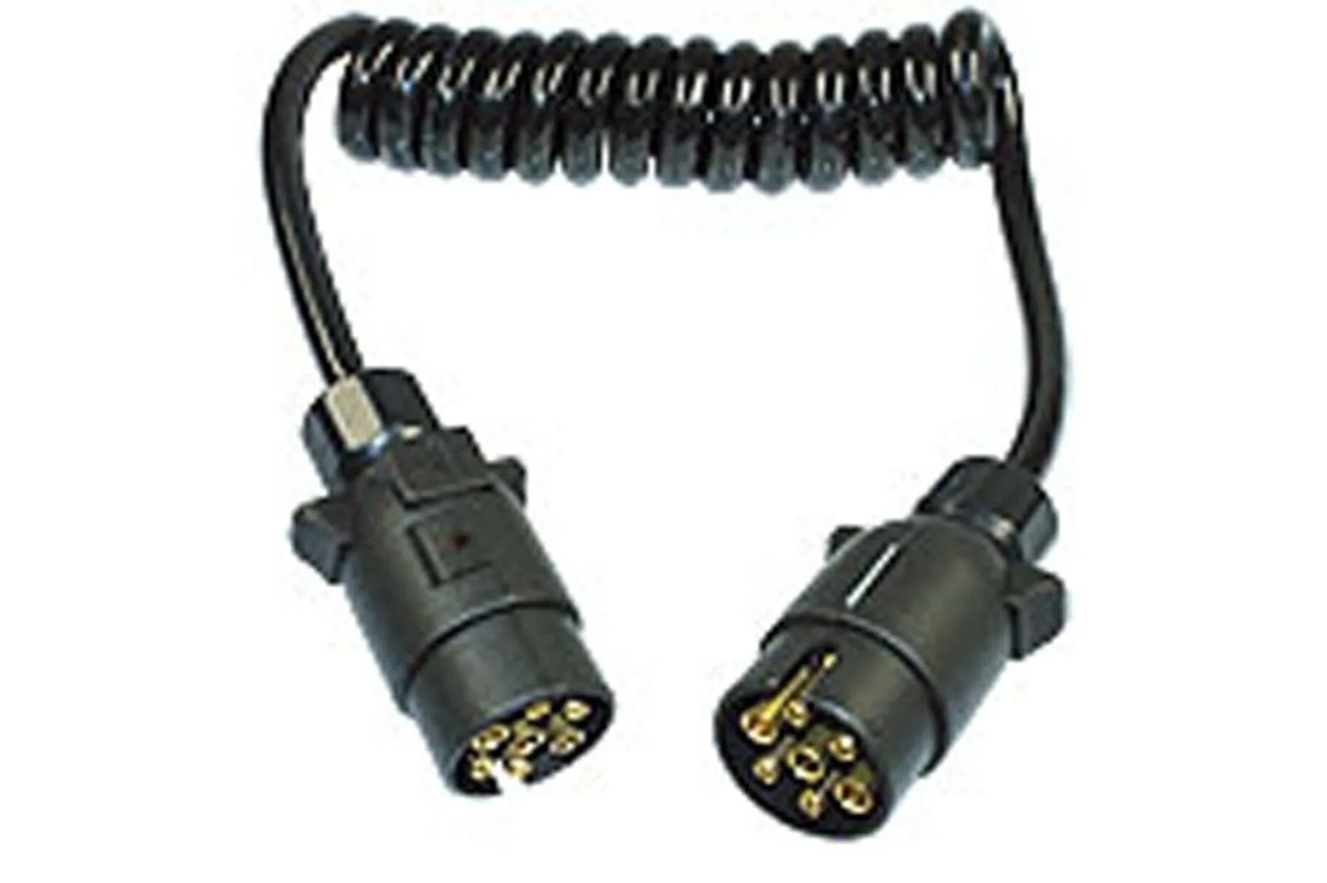 Spiralkabel 1.5m mit 7-Pol. Stecker