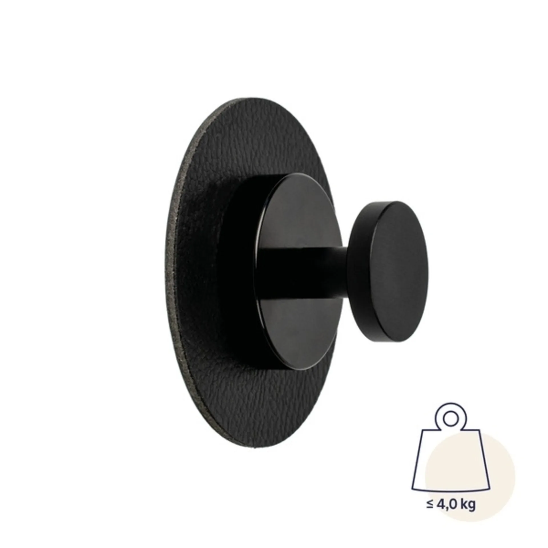 Magnet-Haken SPOT - Schwarz Magnet-Haken SPOT - Schwarz