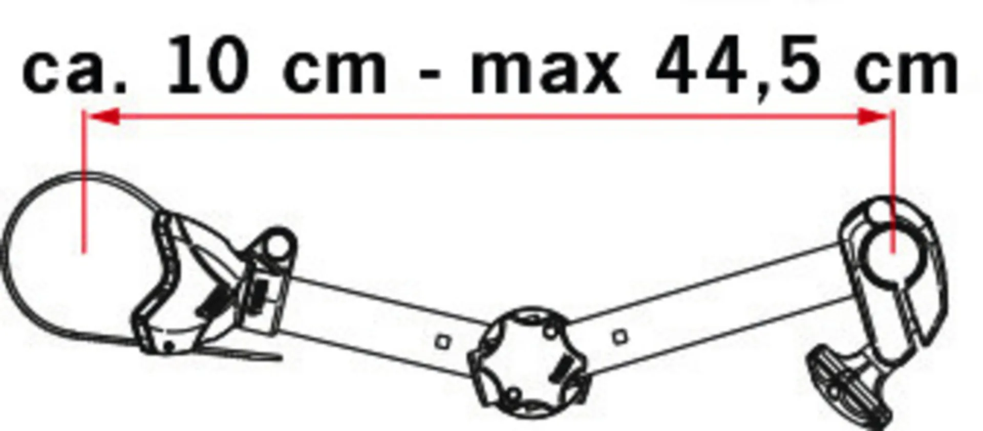 Fiamma Radblockierungssystem Bike-Block Pro S D1