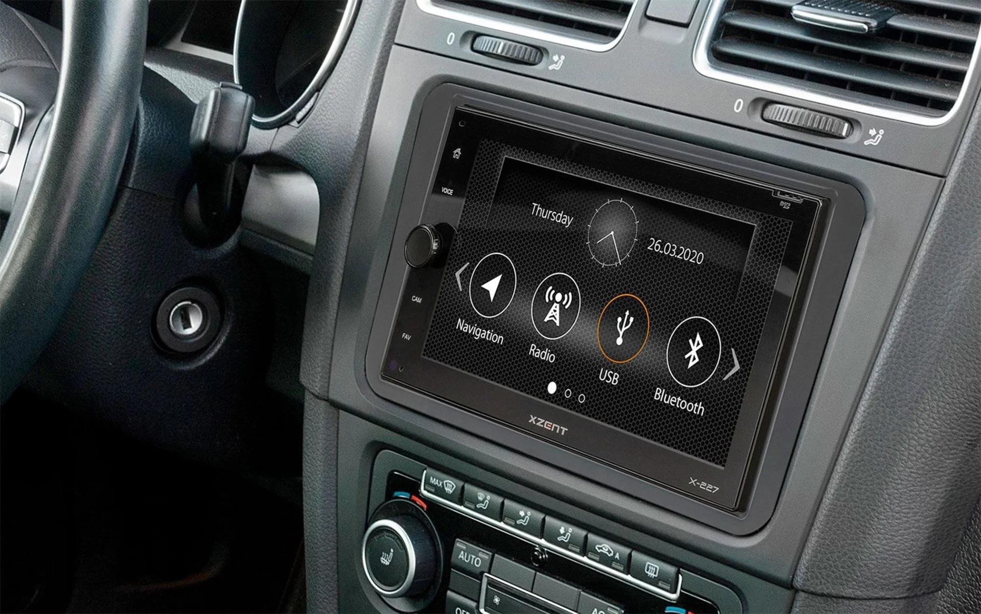 Xzent X-427 2-DIN Naviceiver Infotainmentsystem