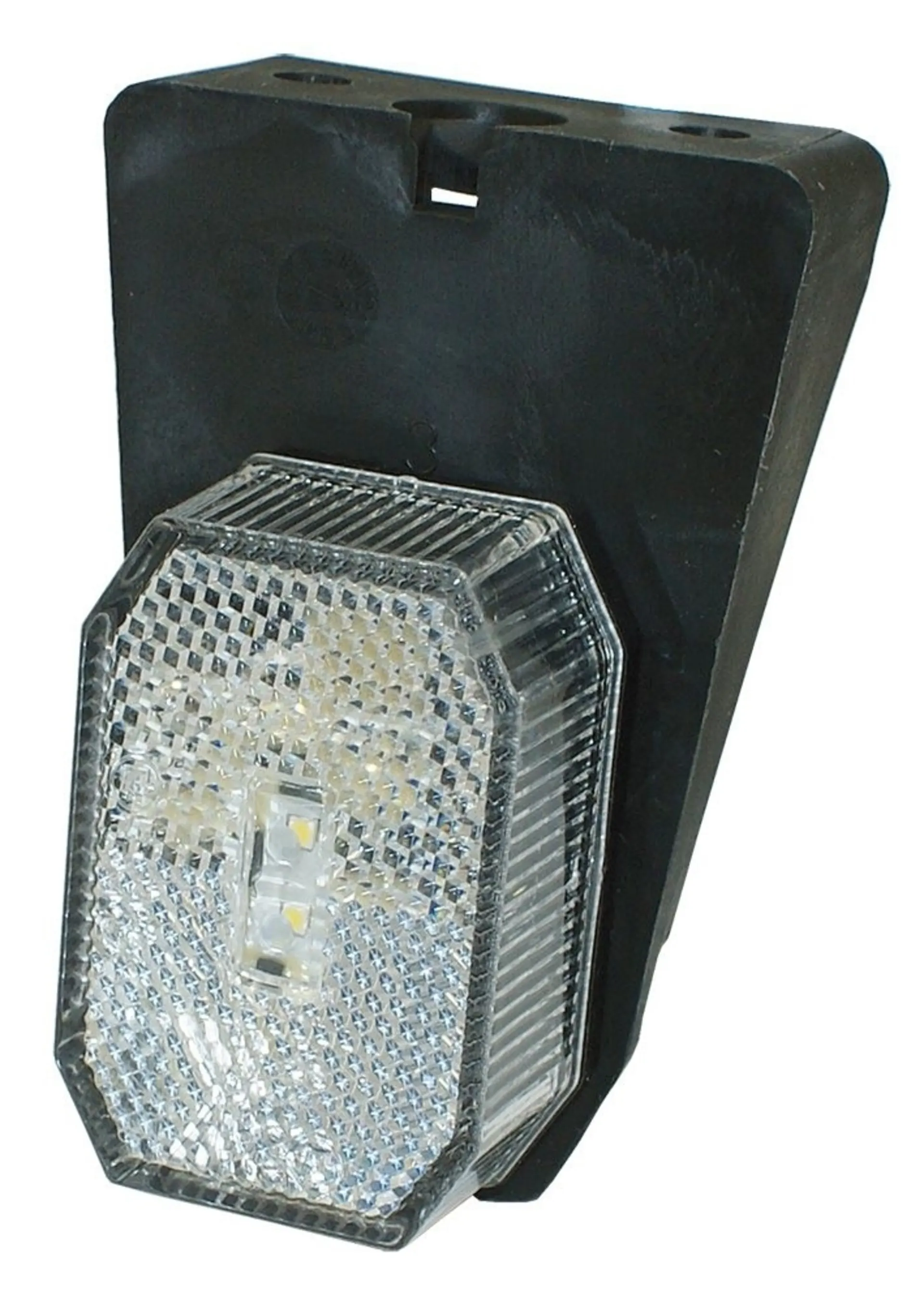 Aspöck FLEXIPOINT I LED blanc avec support 12/24V