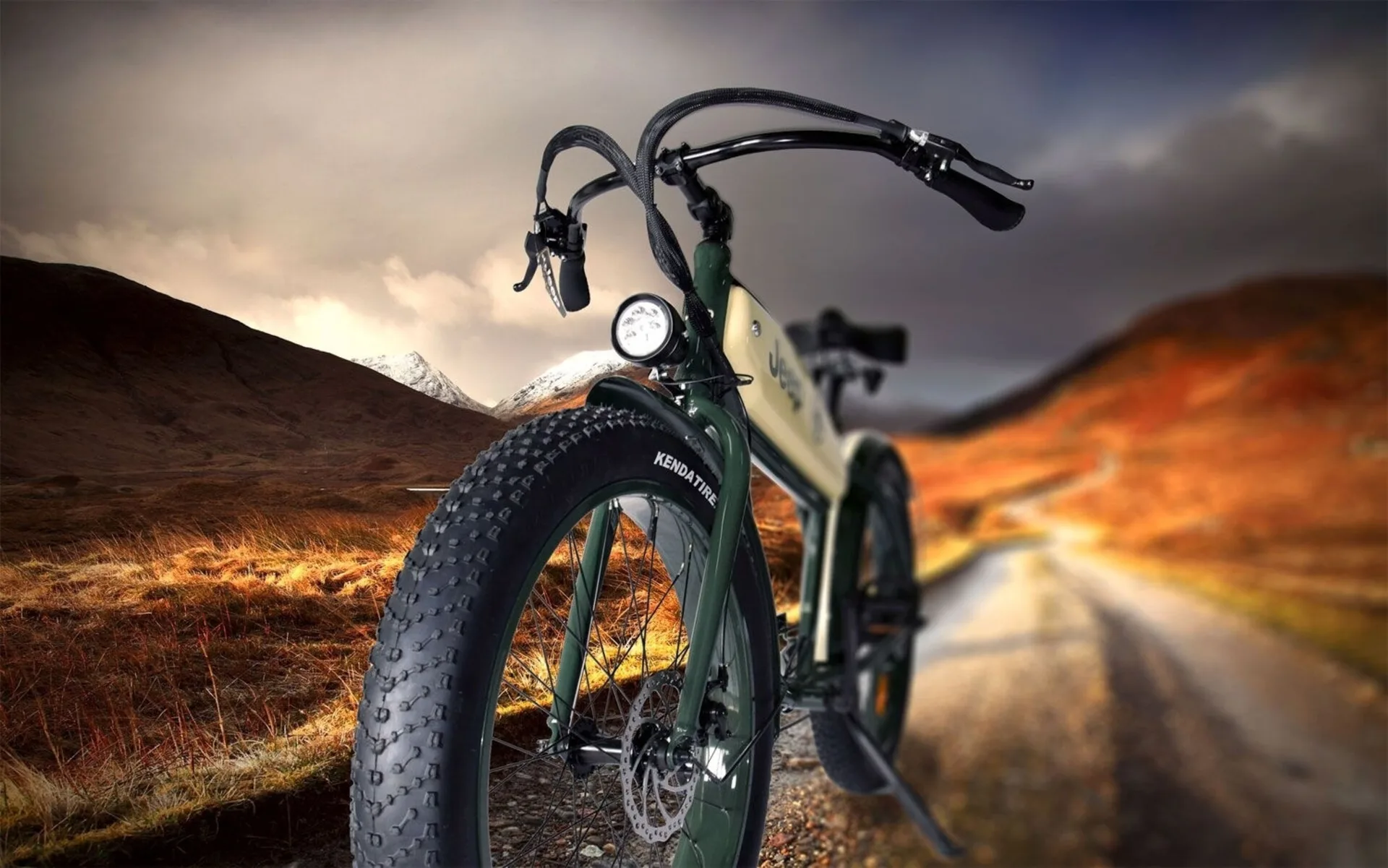 Jeep Cruise CR E-Bike 26 " vert