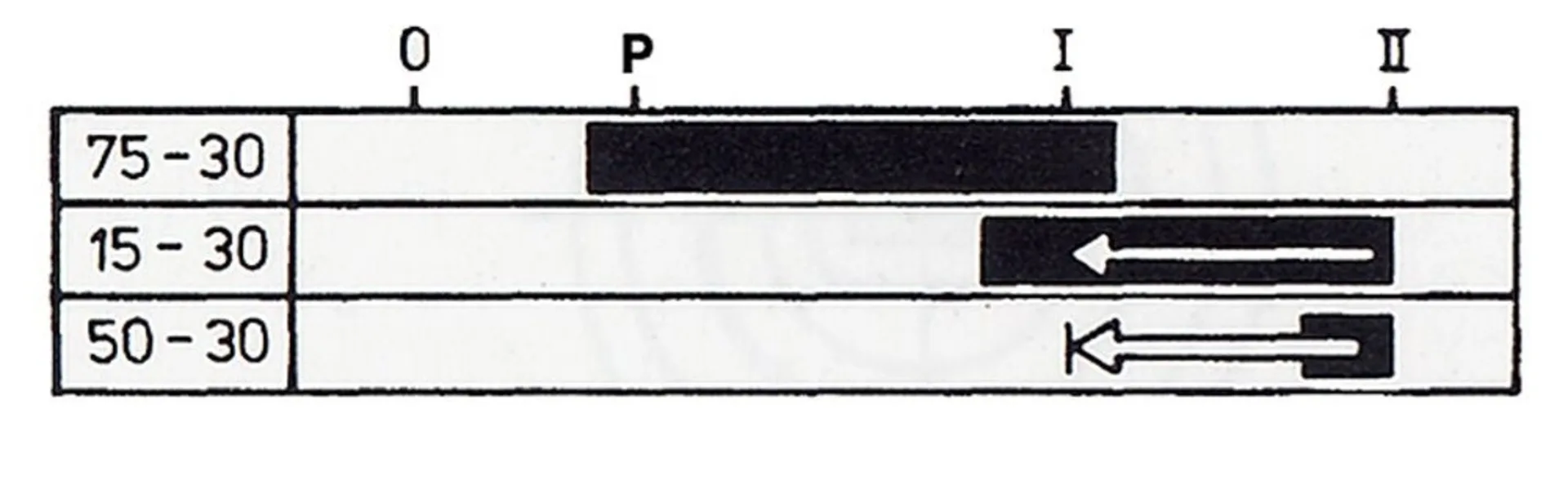 Merit Zünd-Startschalter 0 - P - 1 