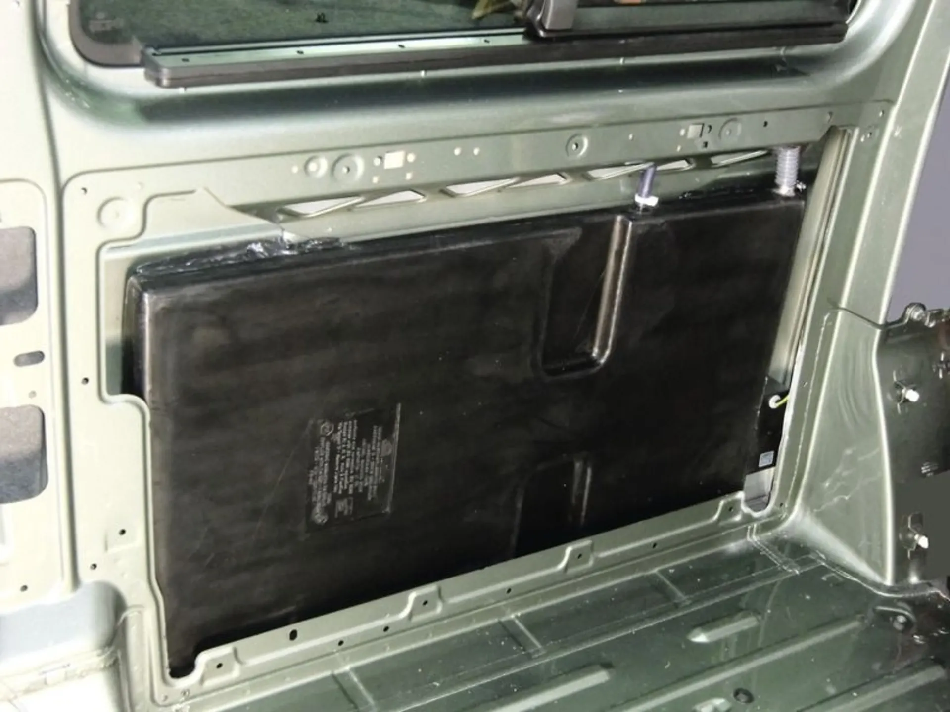 Réservoir d'eaux usées pour VW T5 côté conducteur, capacité de 27 litres