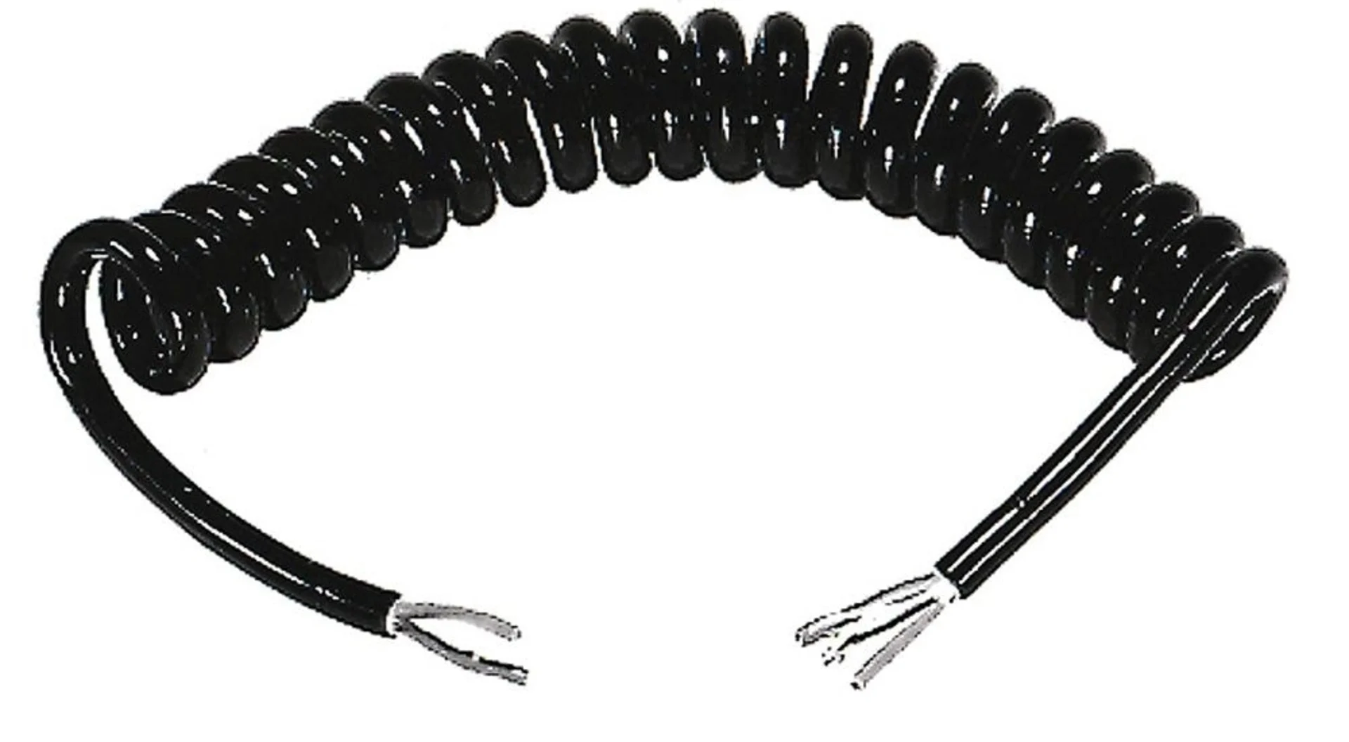 ABS-Spiralkabel 5-p. 4.5m ohne Stecker