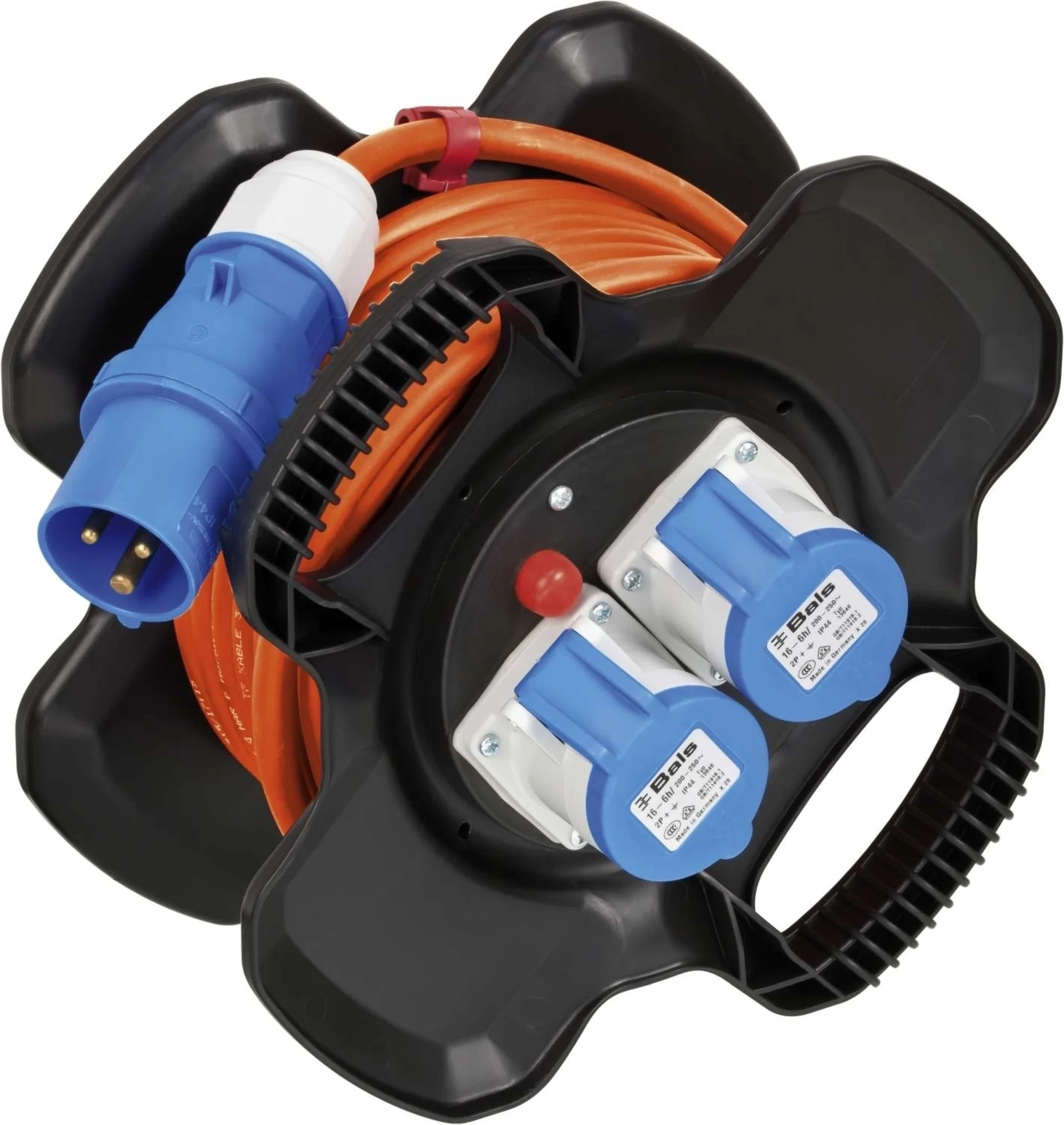 Brennenstuhl CEE-Kabeltrommel X-Gum orange 10m Brennenstuhl CEE-Kabeltrommel X-Gum orange 10m