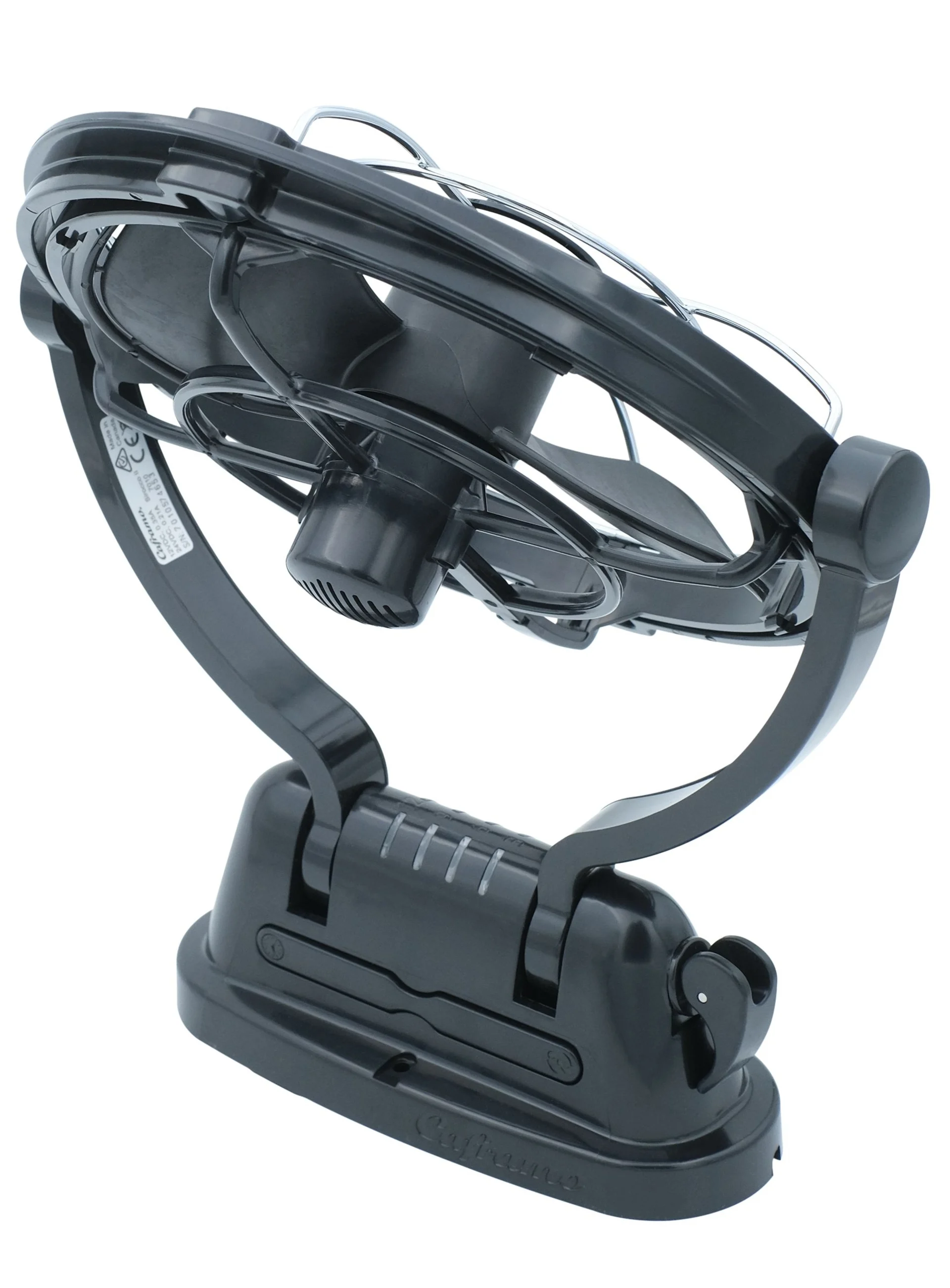 Seekr - Sirocco II 12/24 V Ventilateur 360° noir, 3 vitesses, minuterie d'arrêt, protection anti-pincement, ø 178 mm, hauteur : 273 mm, profondeur : 350 mm, 4,2 W (12 V) Seekr - Sirocco II 12/24 V Ventilateur 360° noir, 3 vitesses, minuterie d'arrêt, protection anti-pincement, ø 178 mm, hauteur : 273 mm, profondeur : 350 mm, 4,2 W (12 V)