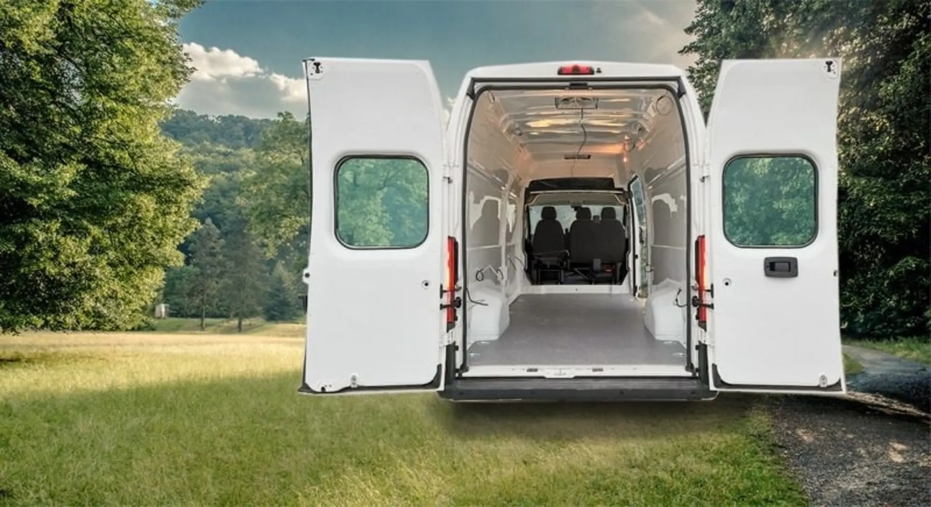 Fiat Ducato Seitenverkleidung in Weiss